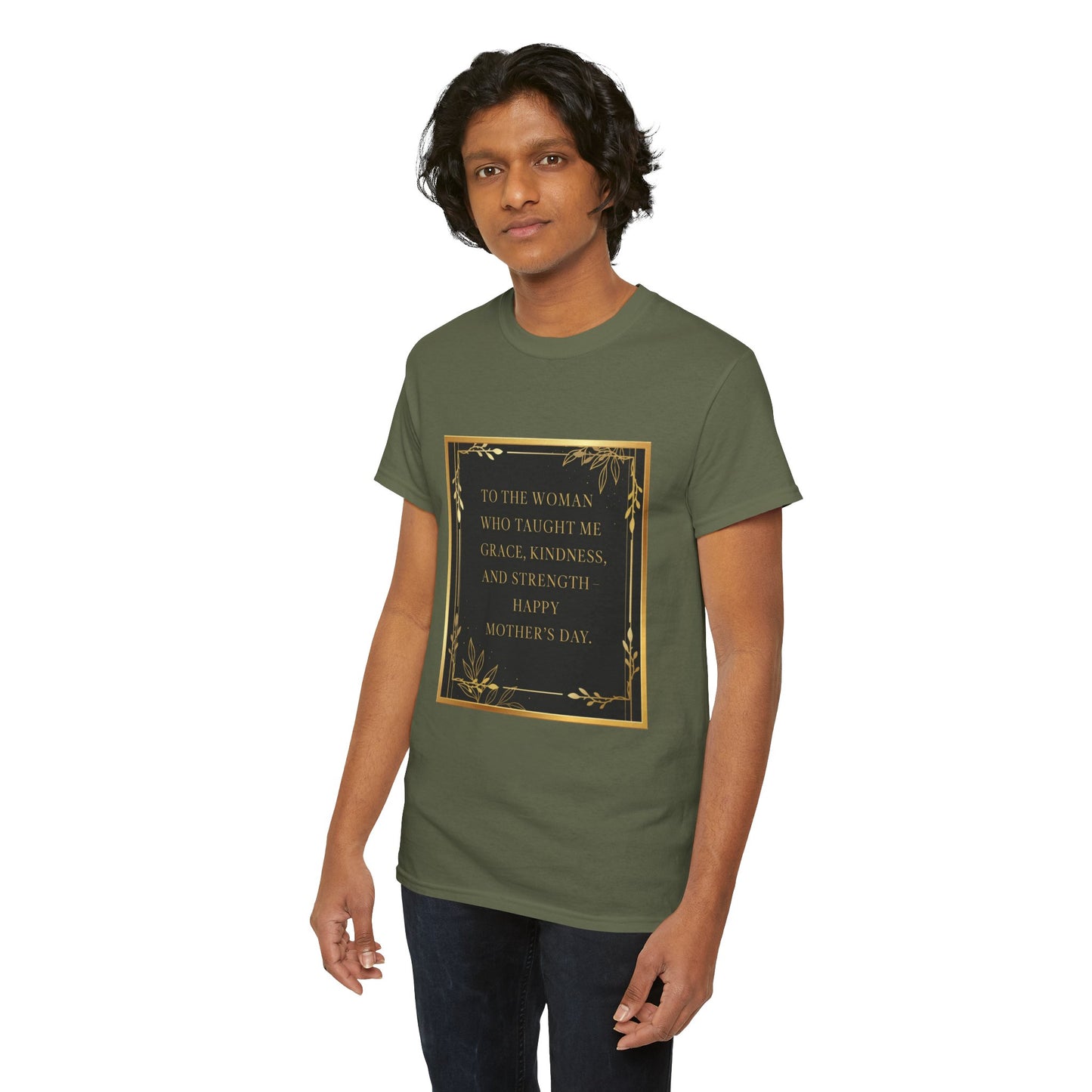 Comfort Tee with a Message for Mom
