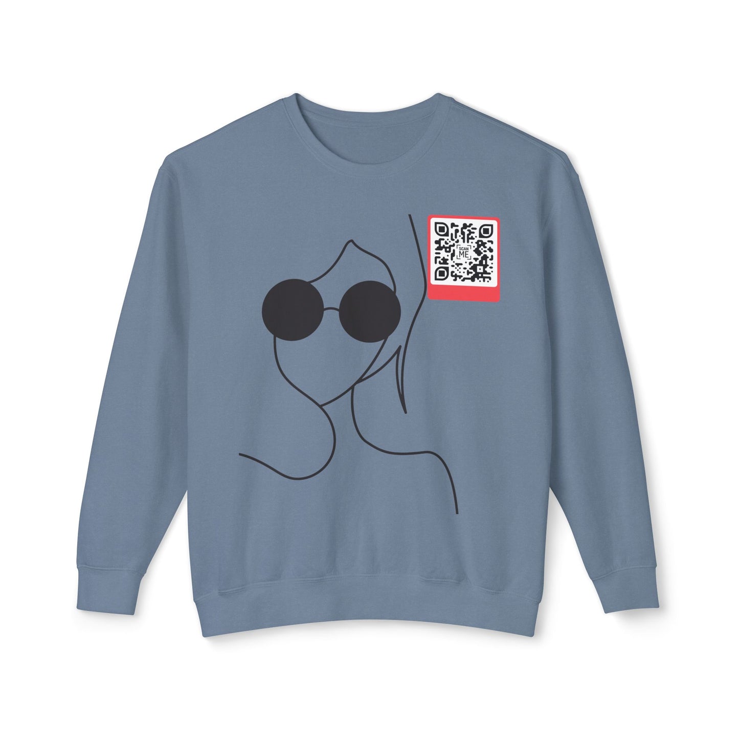 Keep Going – Unisex Lightweight Crewneck Sweatshirt