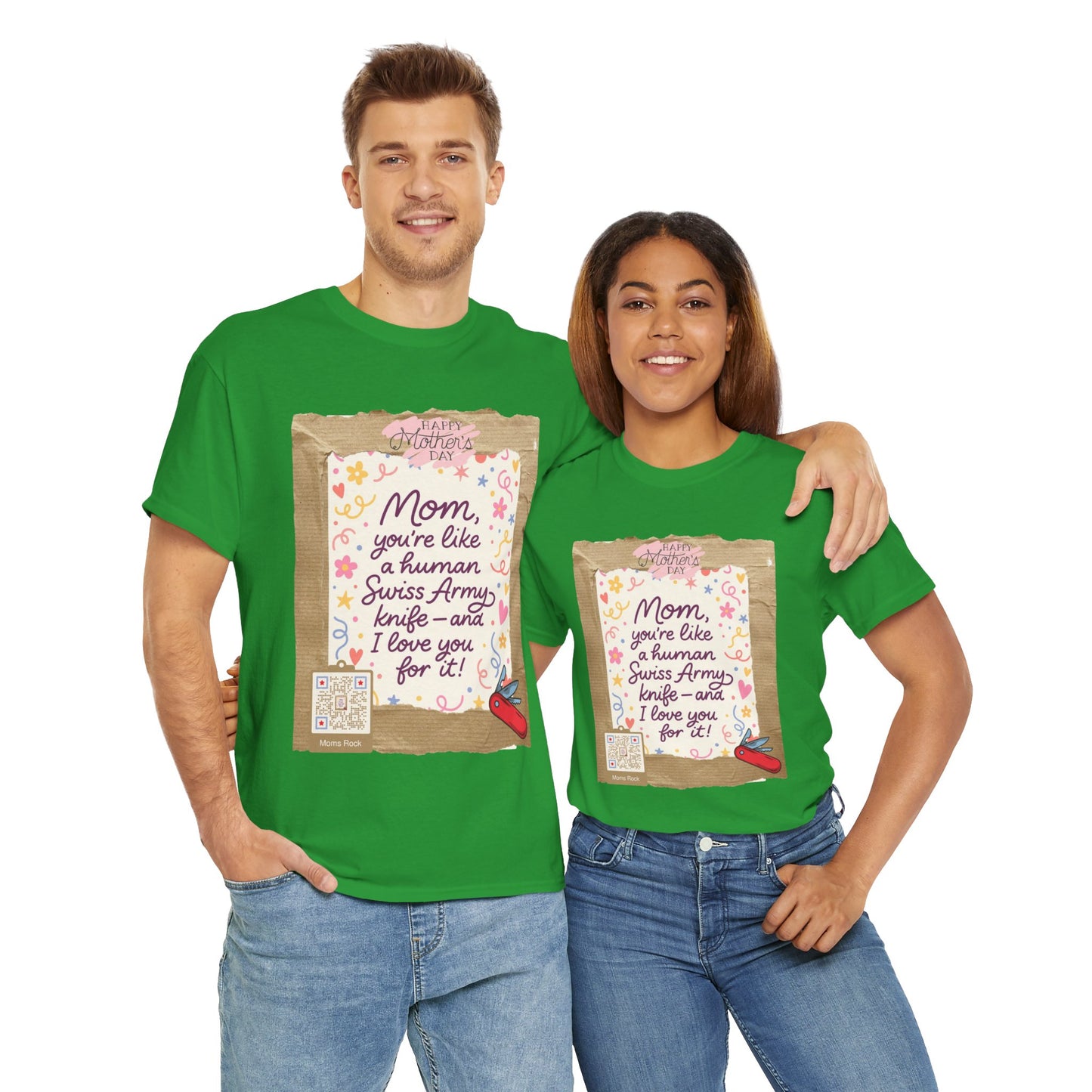 QR Code Tee – Celebrate Her in Style