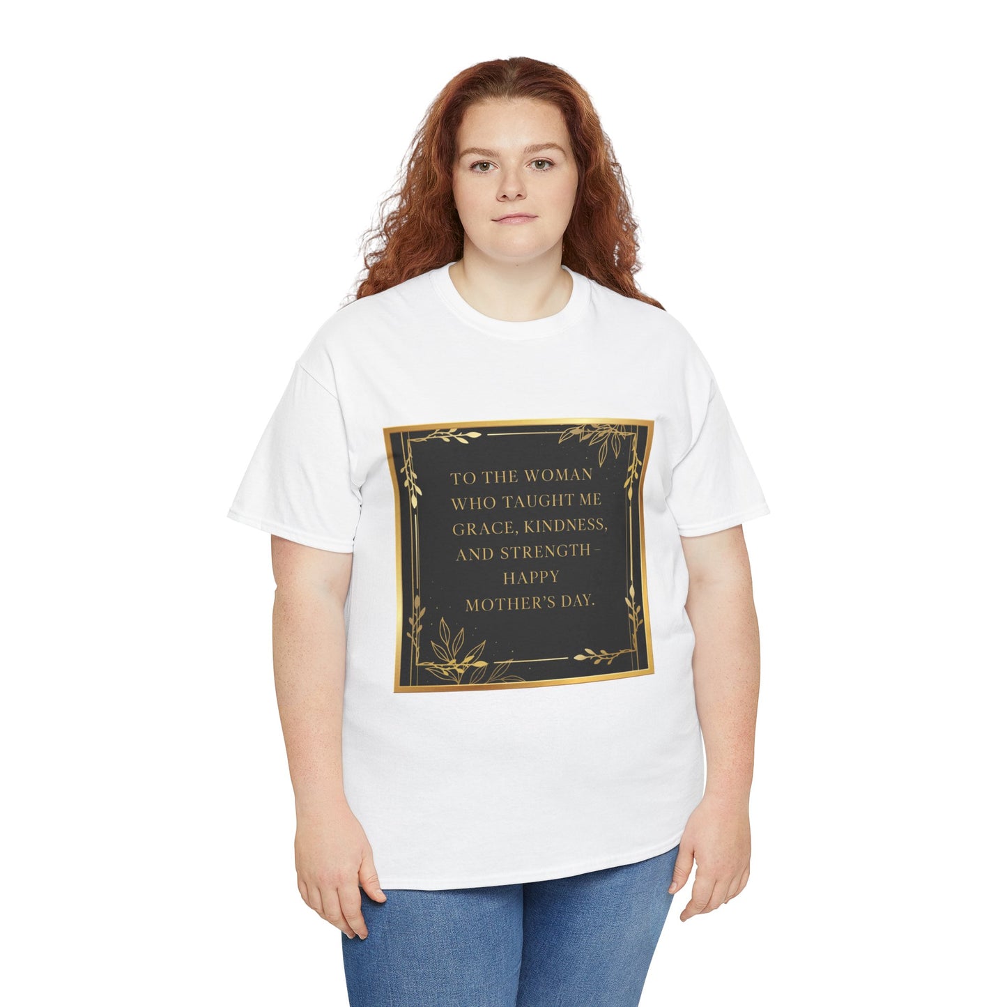 Comfort Tee with a Message for Mom