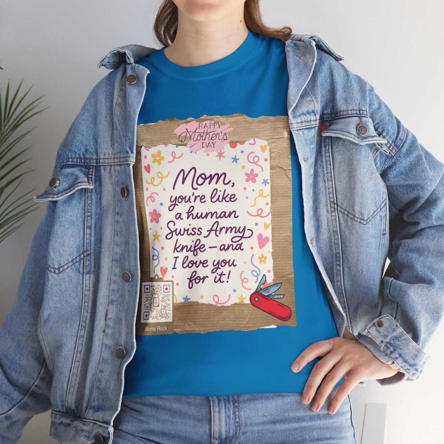 QR Code Tee – Celebrate Her in Style