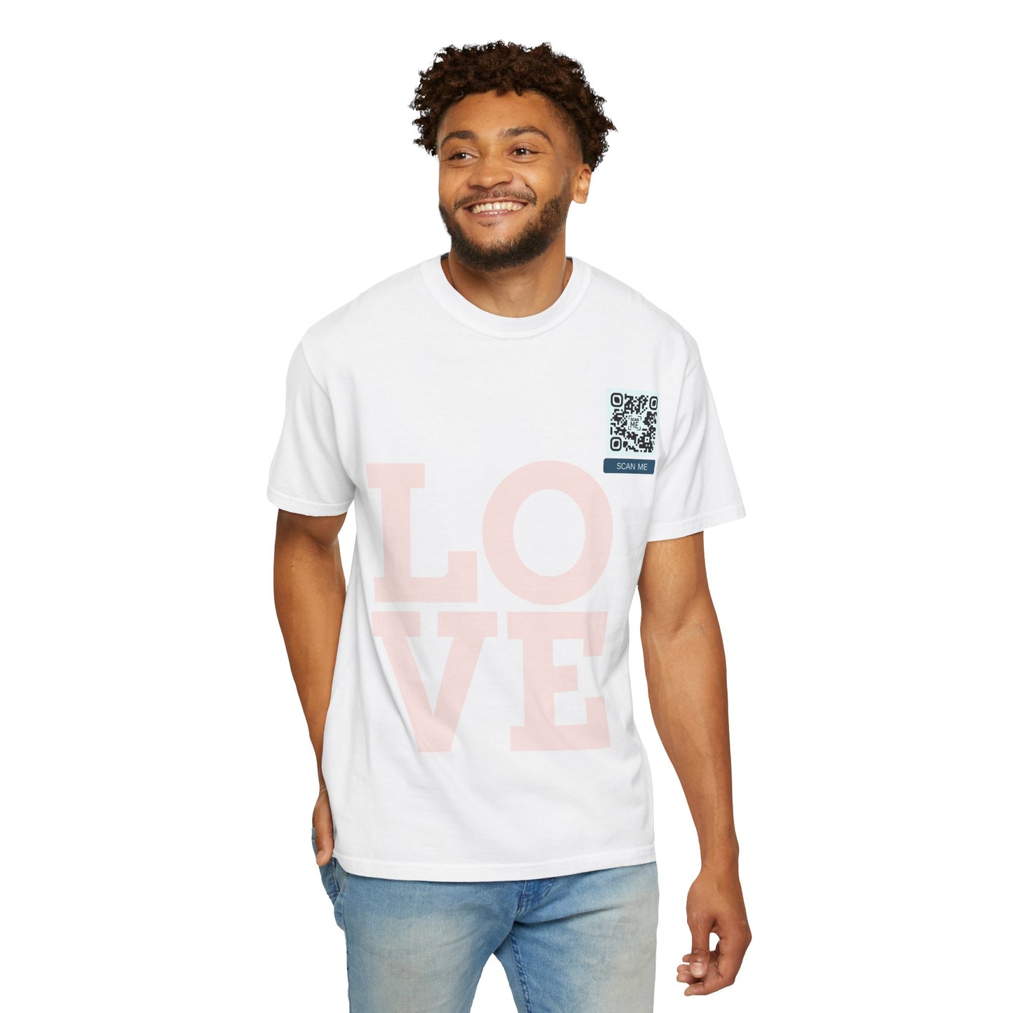 Let Love Lead Unisex Washed Tee