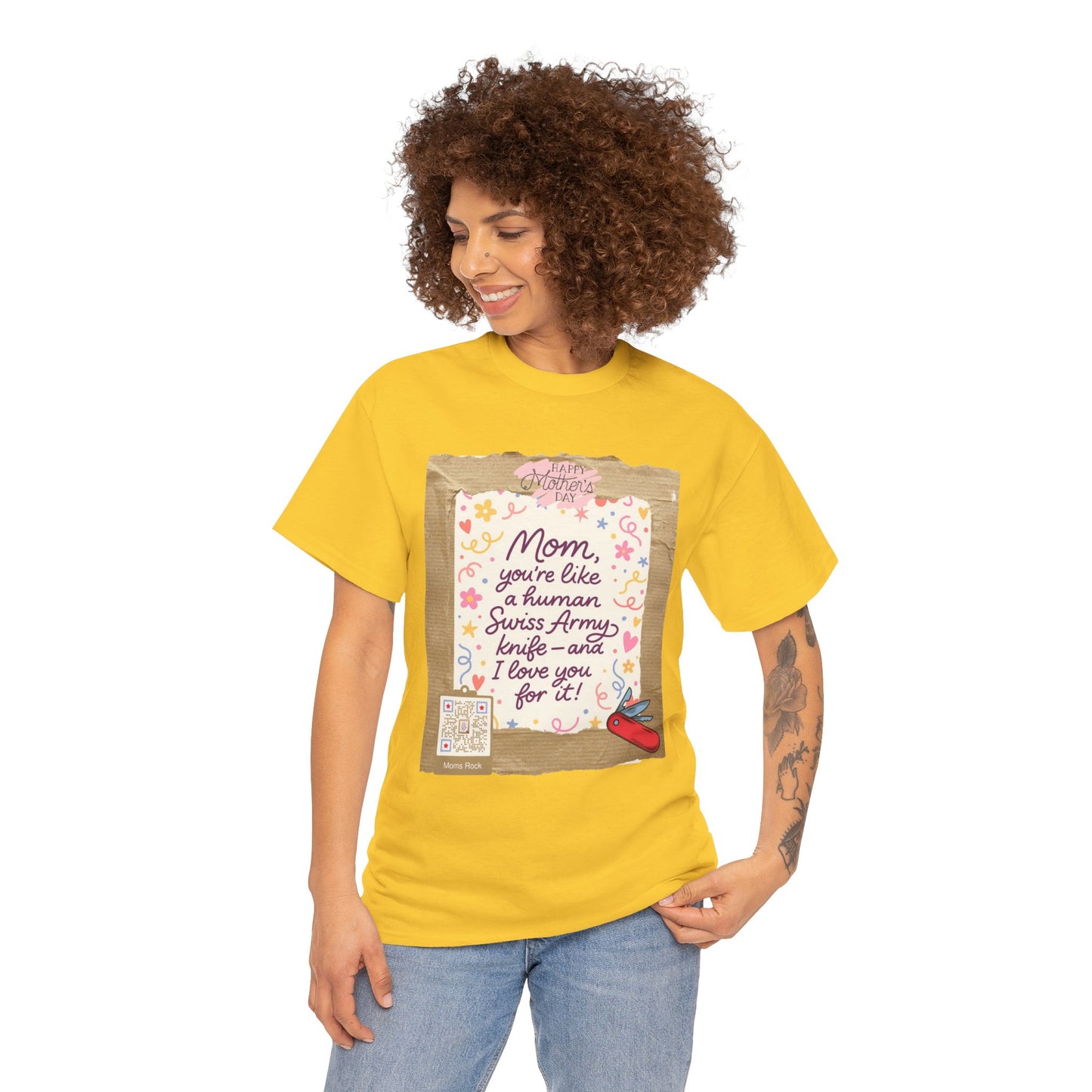 QR Code Tee – Celebrate Her in Style