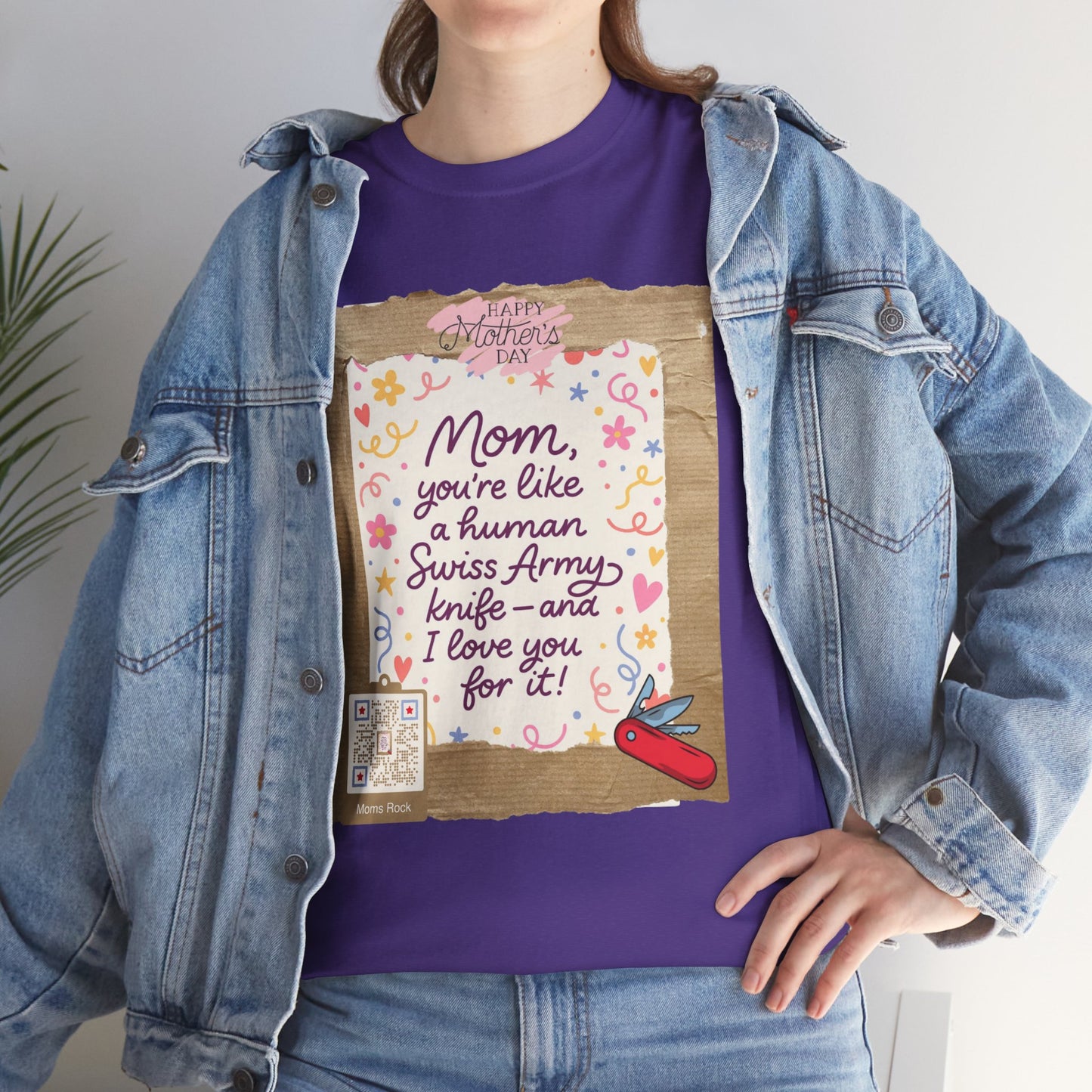 QR Code Tee – Celebrate Her in Style