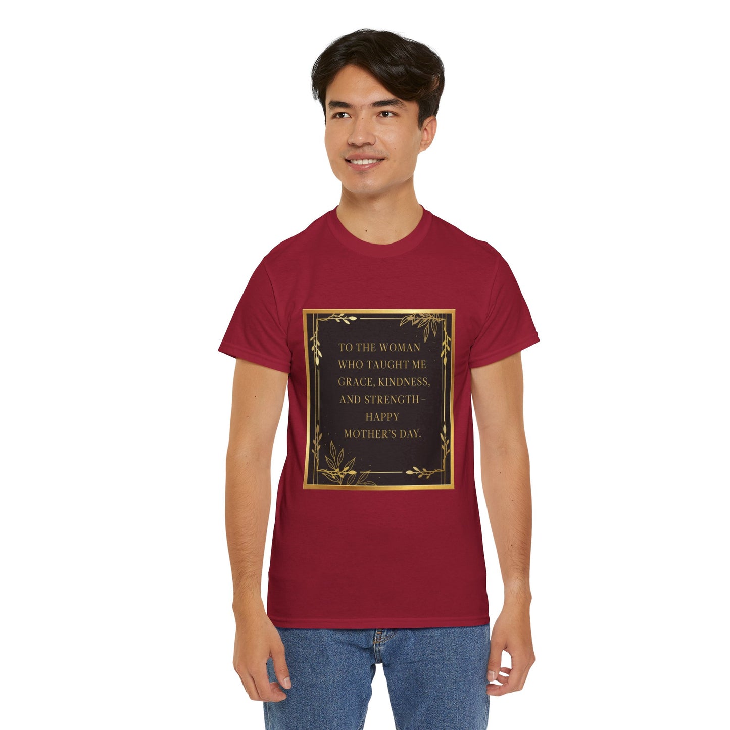 Comfort Tee with a Message for Mom