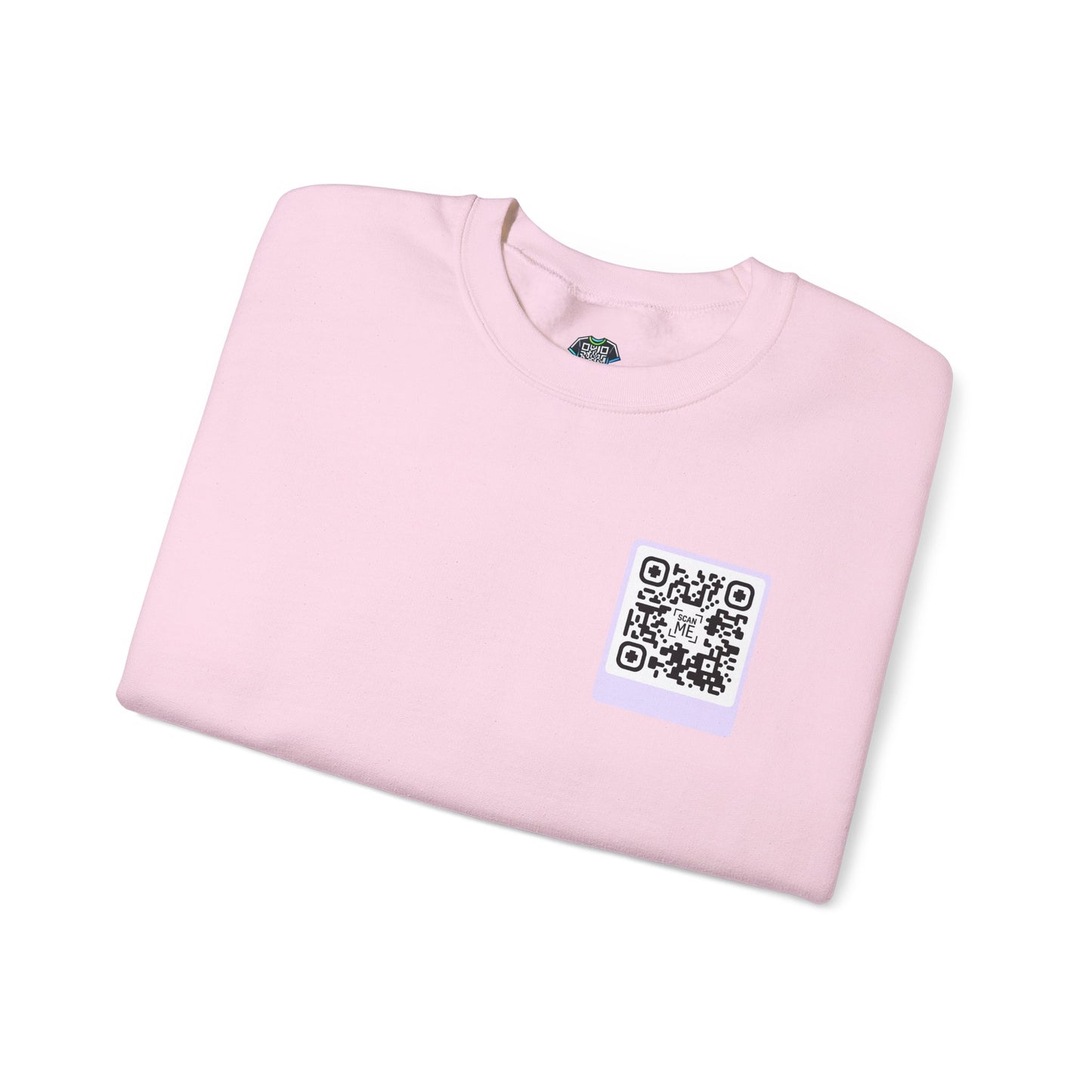 Scannable 'Someone Loves You' QR Crewneck Sweatshirt