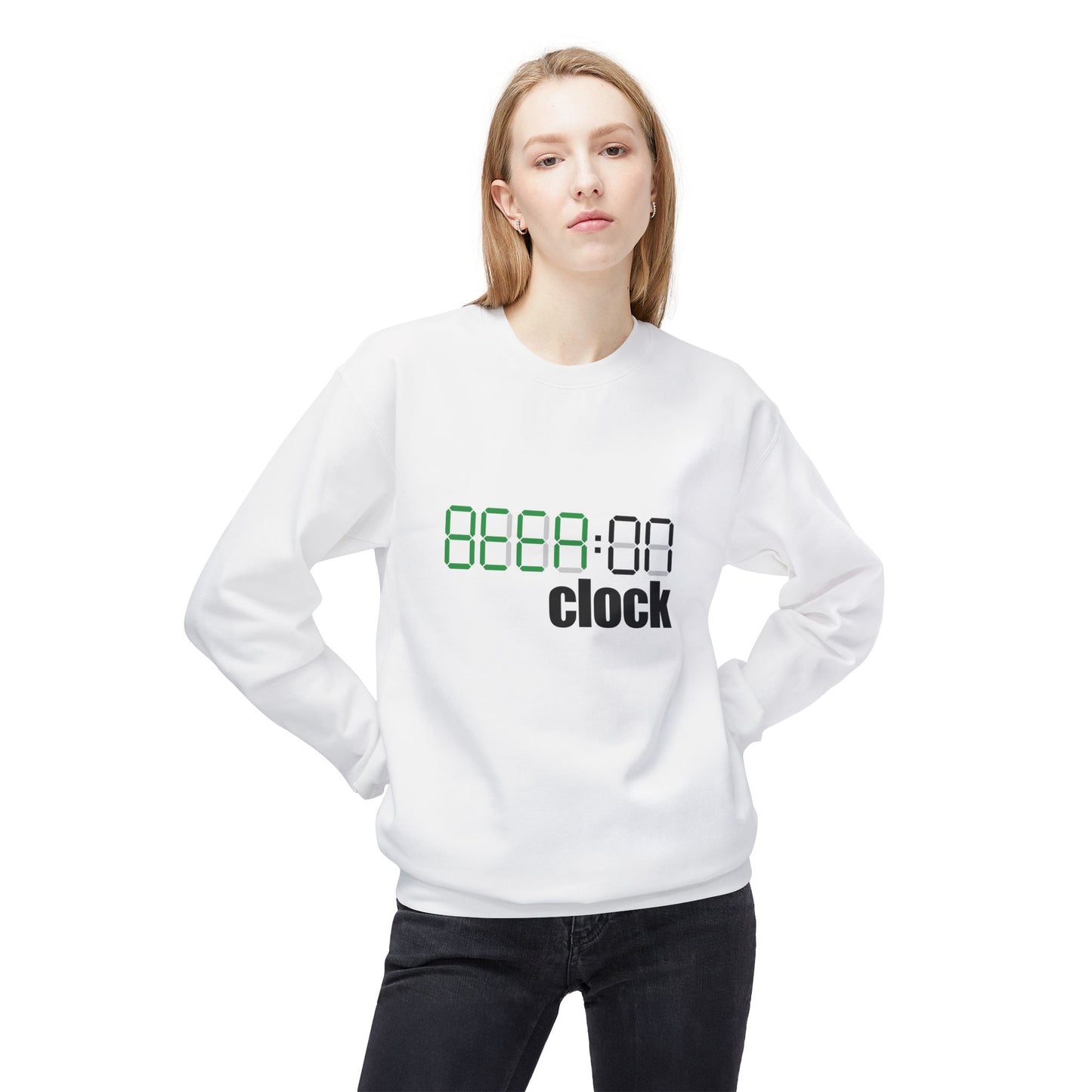 Strength in Comfort – Unisex Midweight Softstyle Fleece Crewneck Sweatshirt