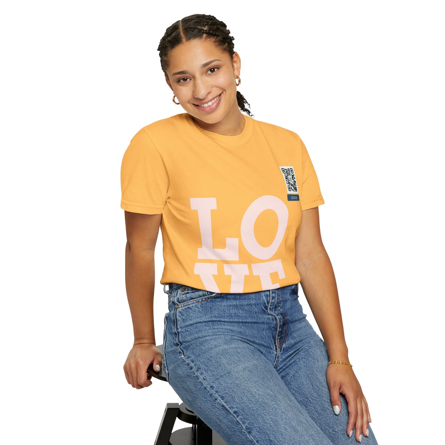 Let Love Lead Unisex Washed Tee