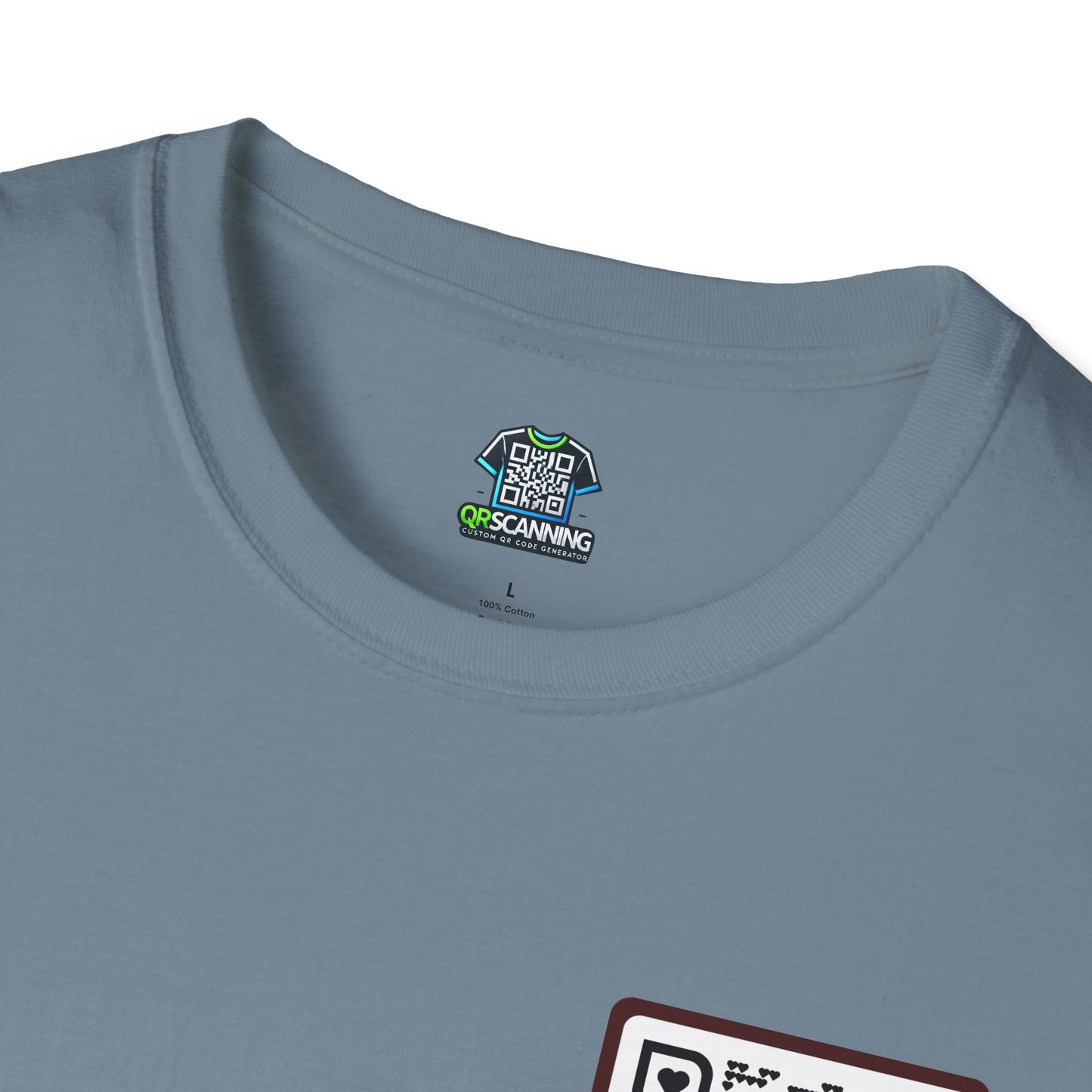Scannable ‘Spread Love’ QR Code T-shirt