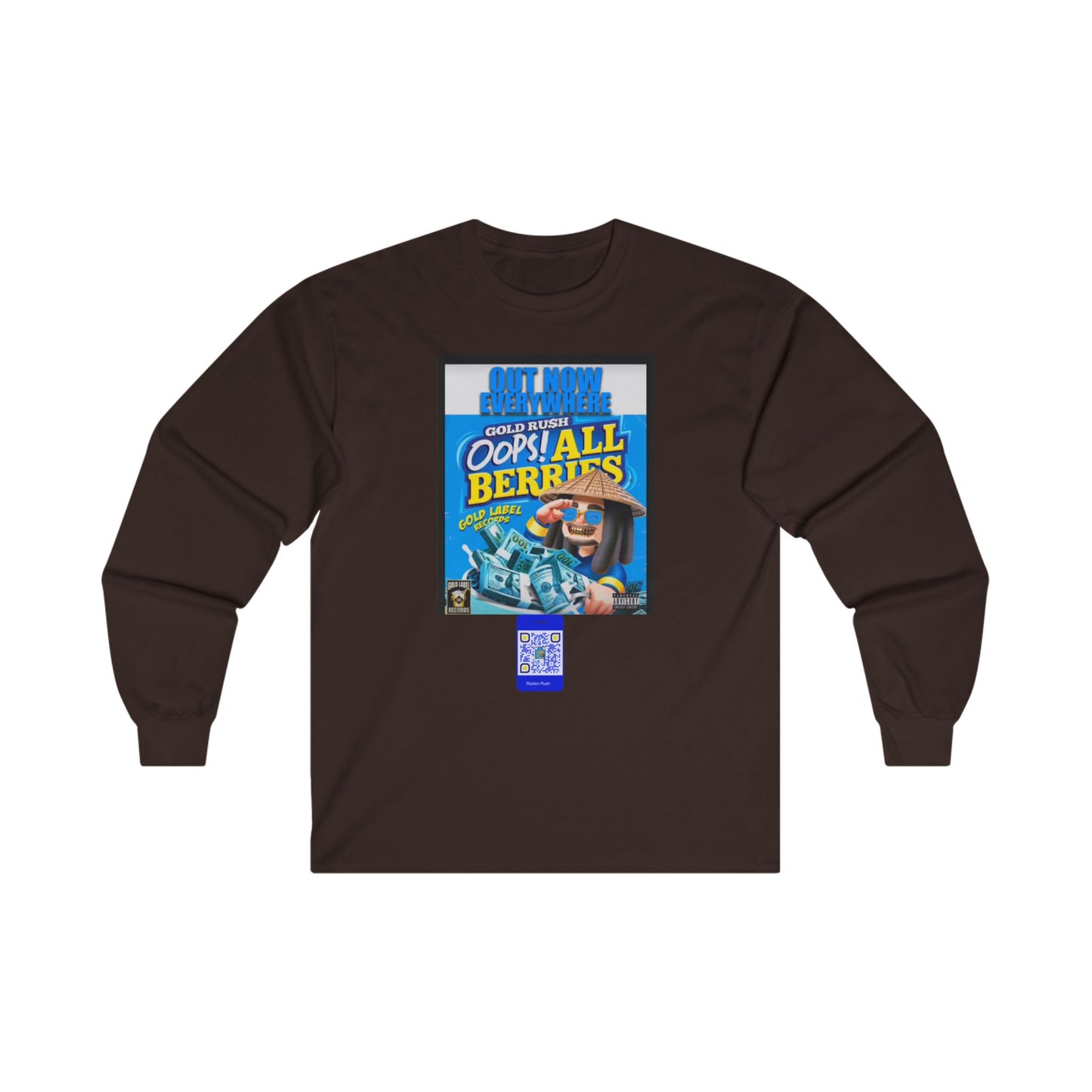 QR Custom "Raiden Rush" Unisex Ultra Cotton Long Sleeve Tee