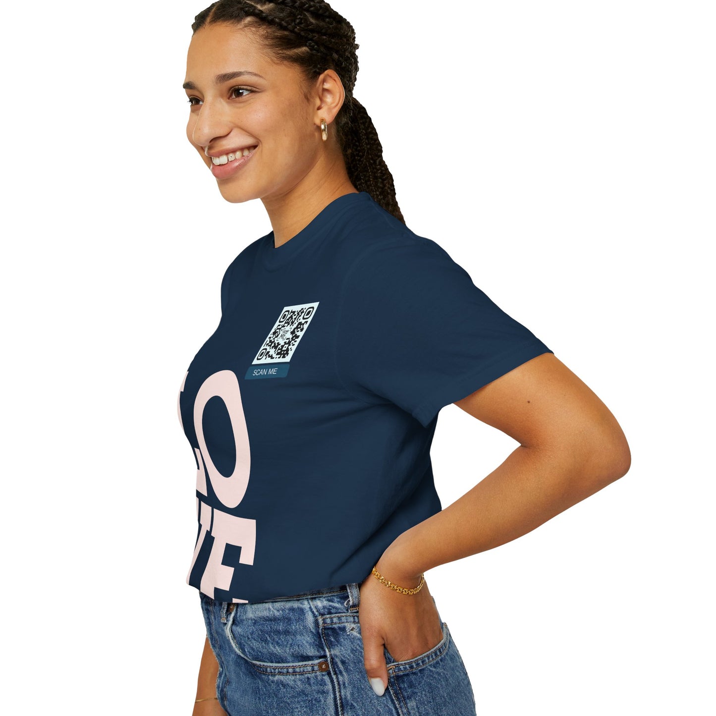 Let Love Lead Unisex Washed Tee