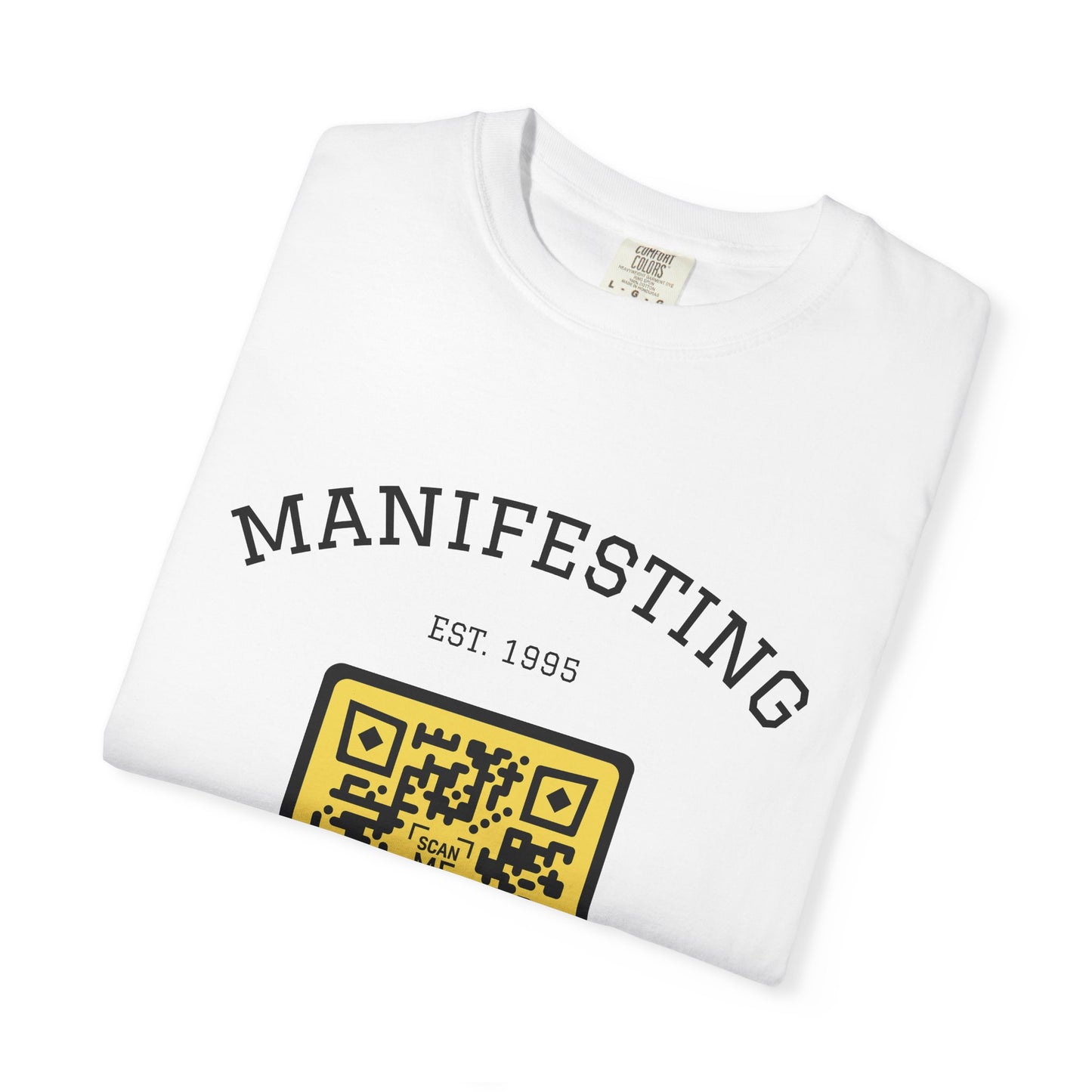 Manifesting Greatness Unisex QR Tee