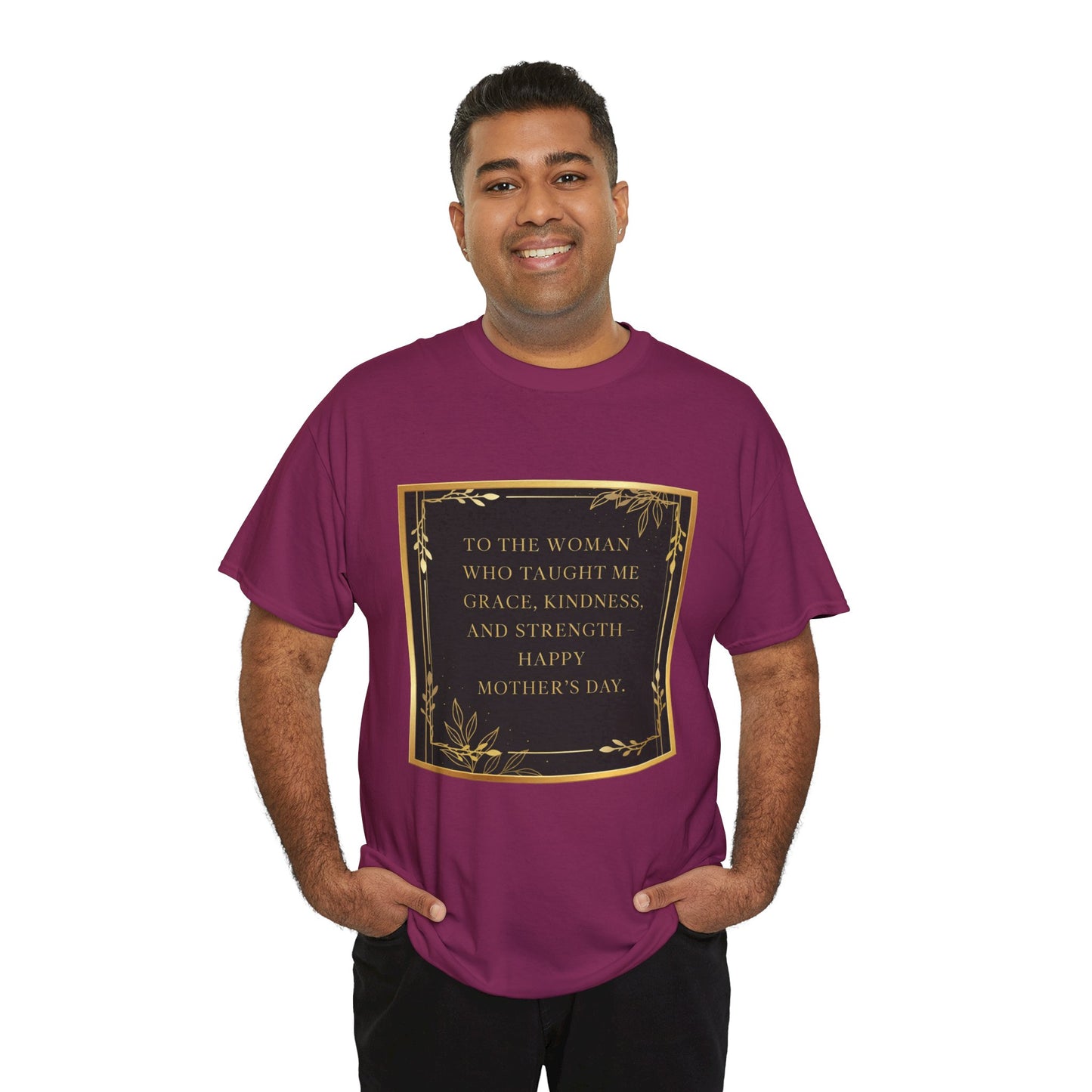 Comfort Tee with a Message for Mom