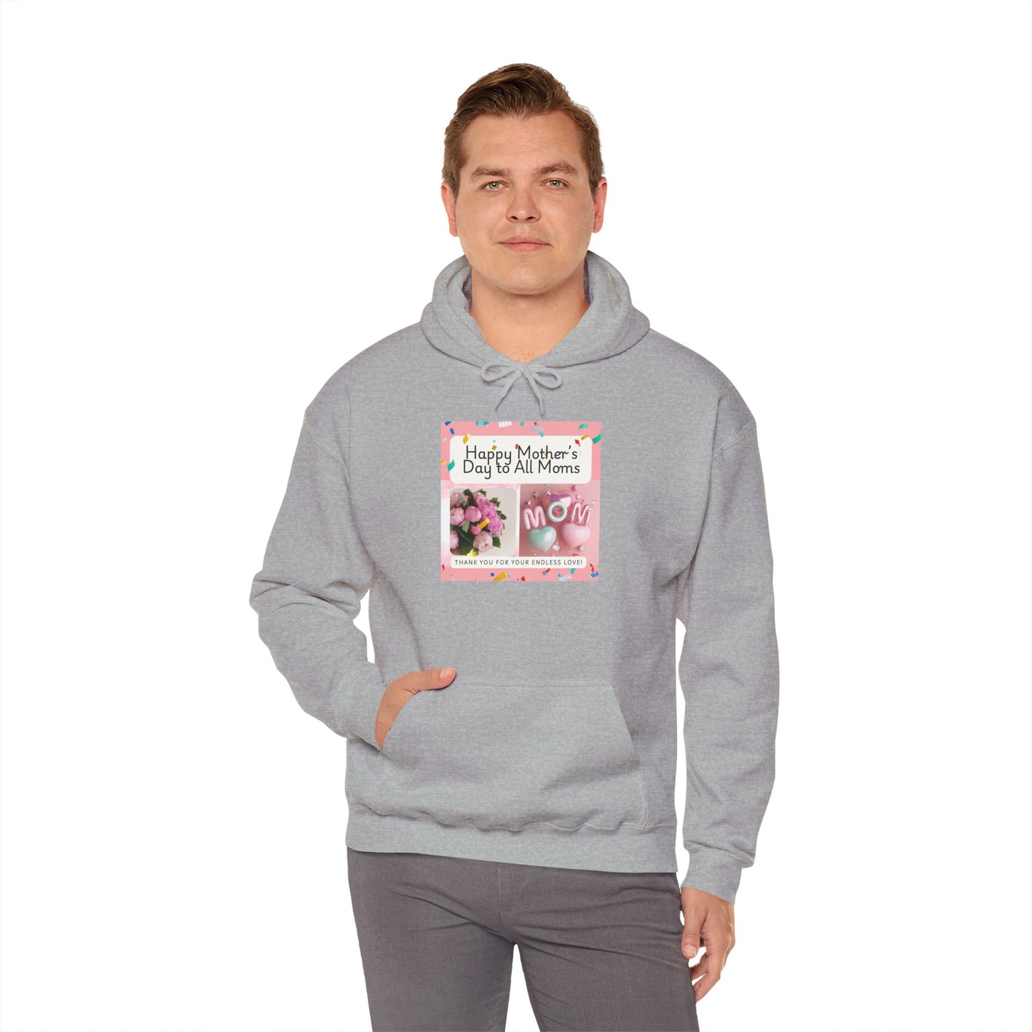 Unisex Hoodie with Custom QR for Mom
