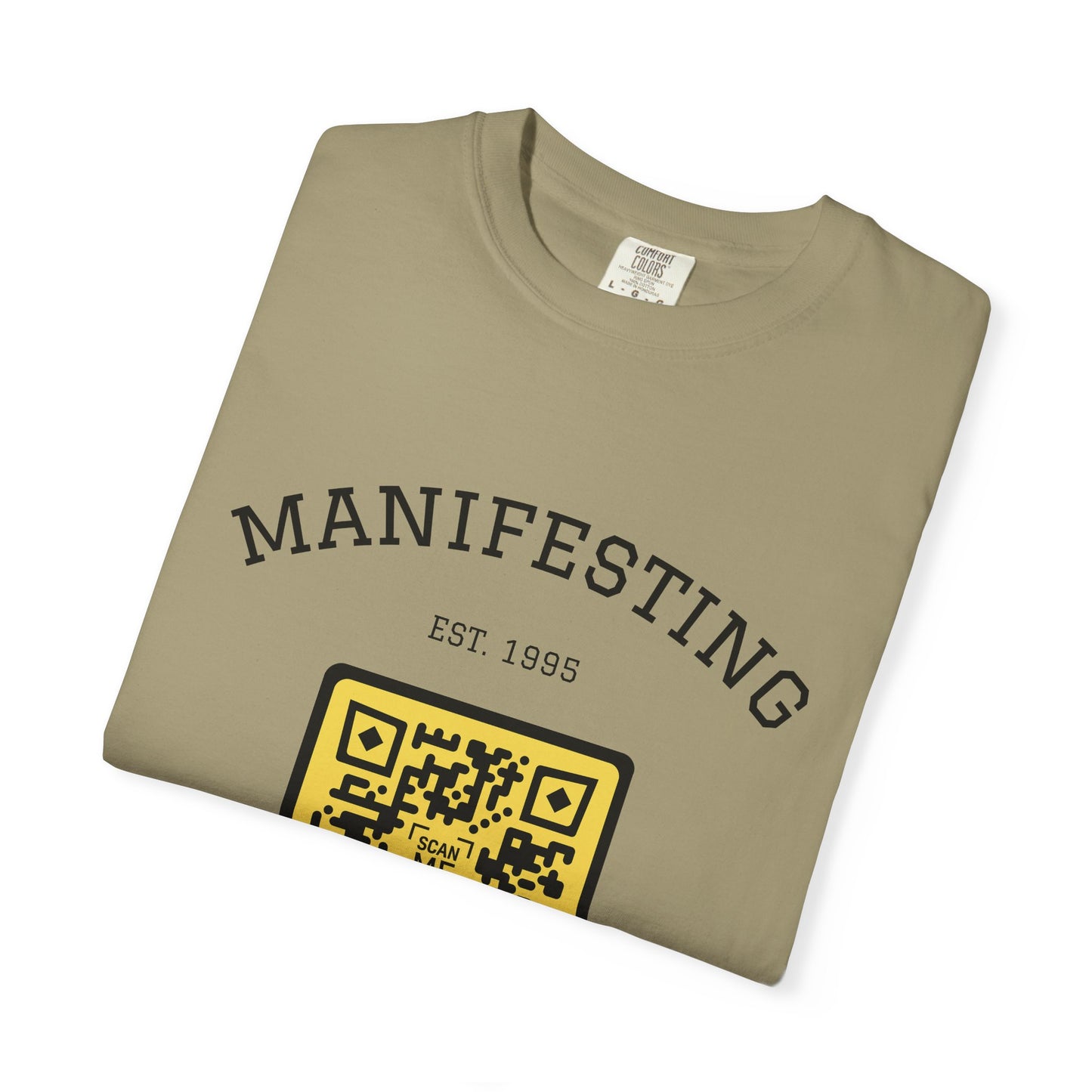 Manifesting Greatness Unisex QR Tee