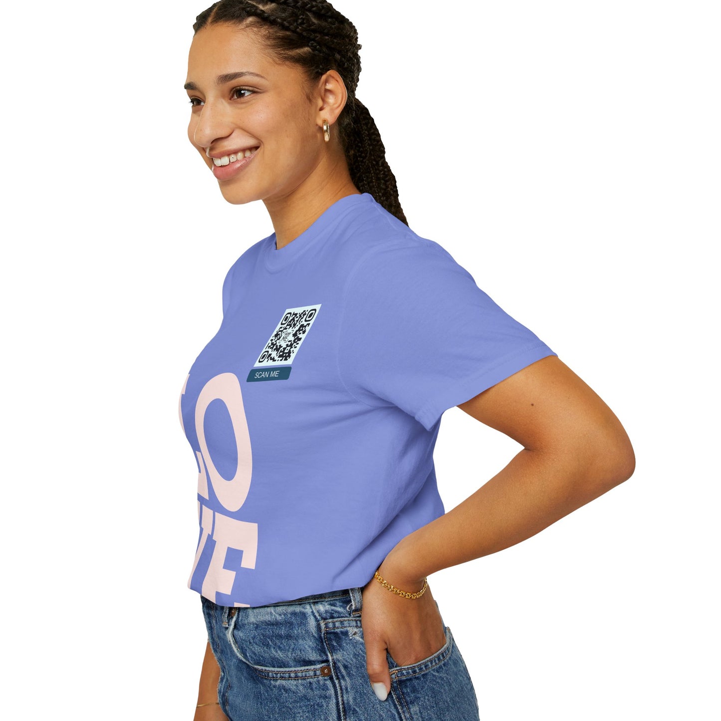 Let Love Lead Unisex Washed Tee