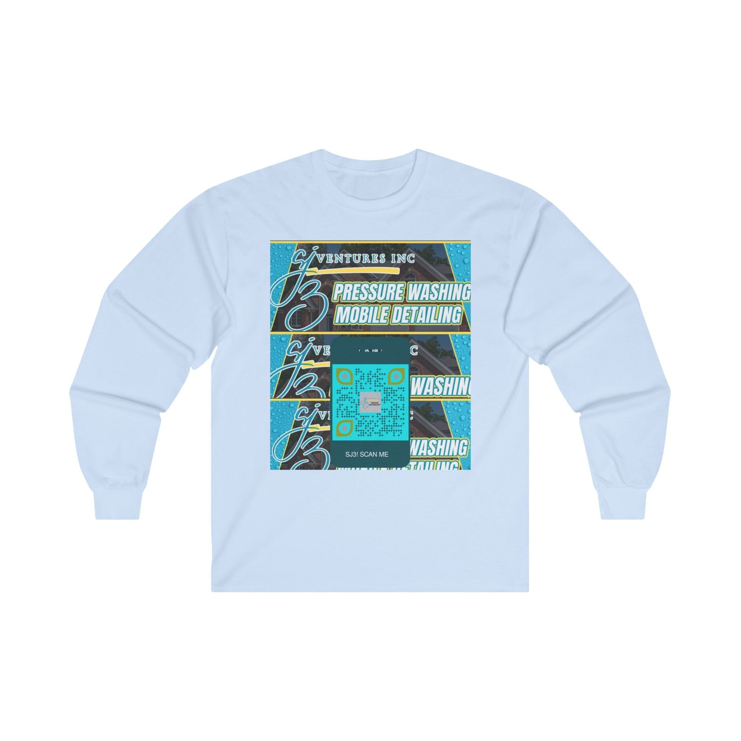 QR Custom "SJ3" Unisex Ultra Cotton Long Sleeve Tee