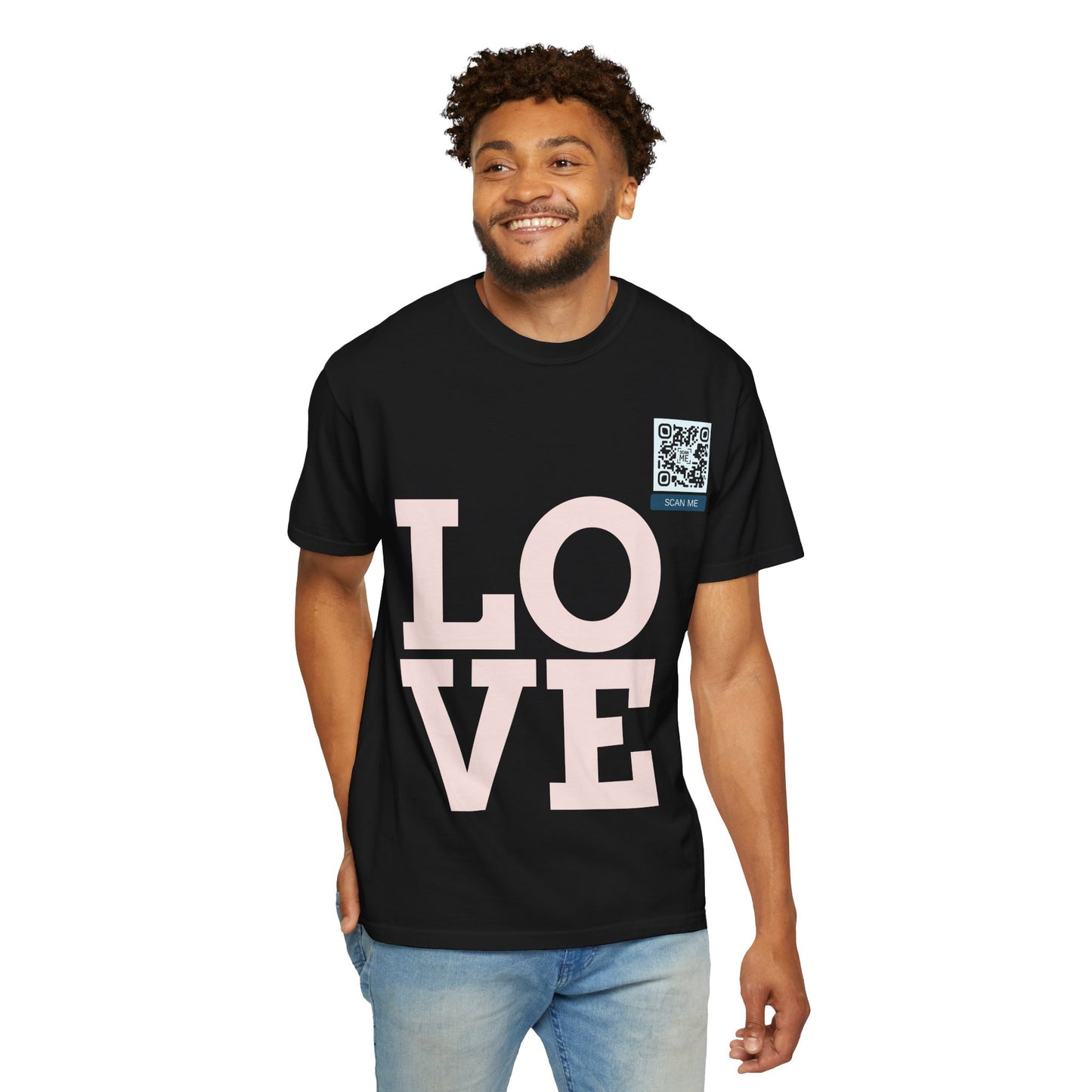 Let Love Lead Unisex Washed Tee