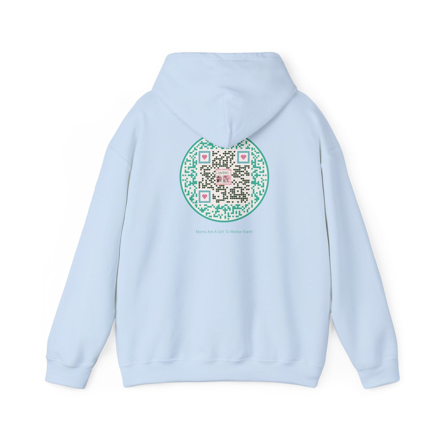 Unisex Hoodie with Custom QR for Mom