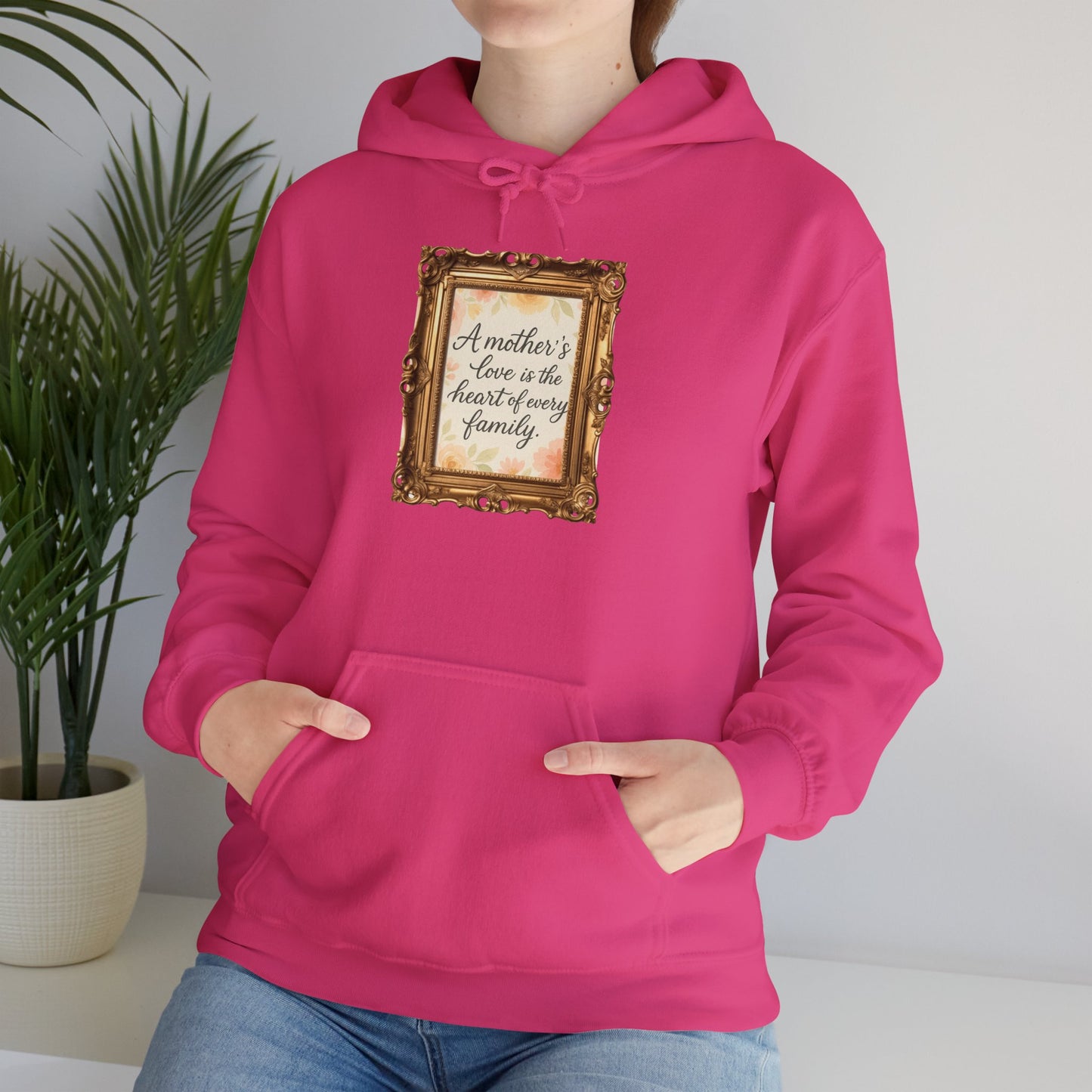 Unisex QR Code Hoodie – Wear Your Love for Mom
