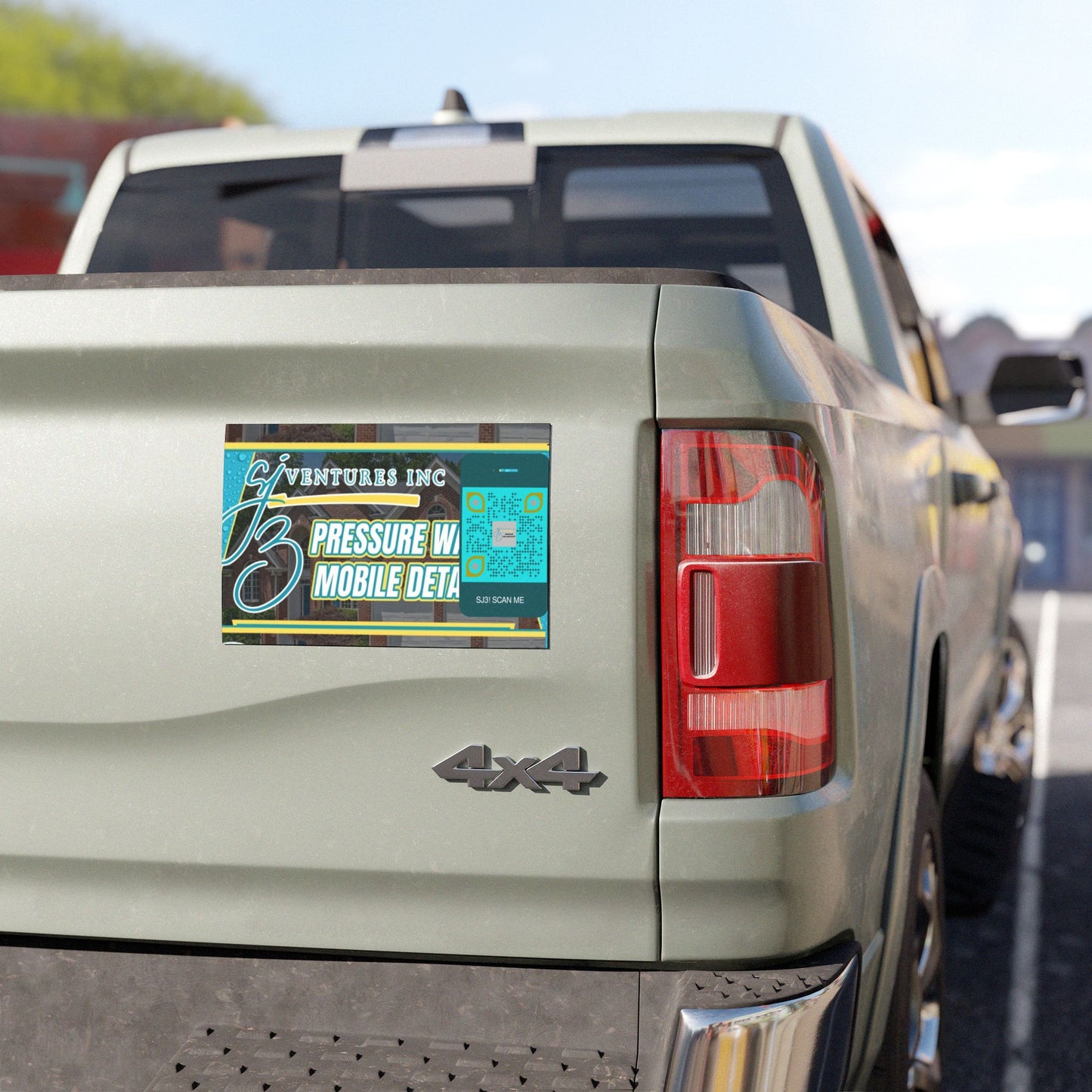 QR Custom Car Magnets "SJ3"