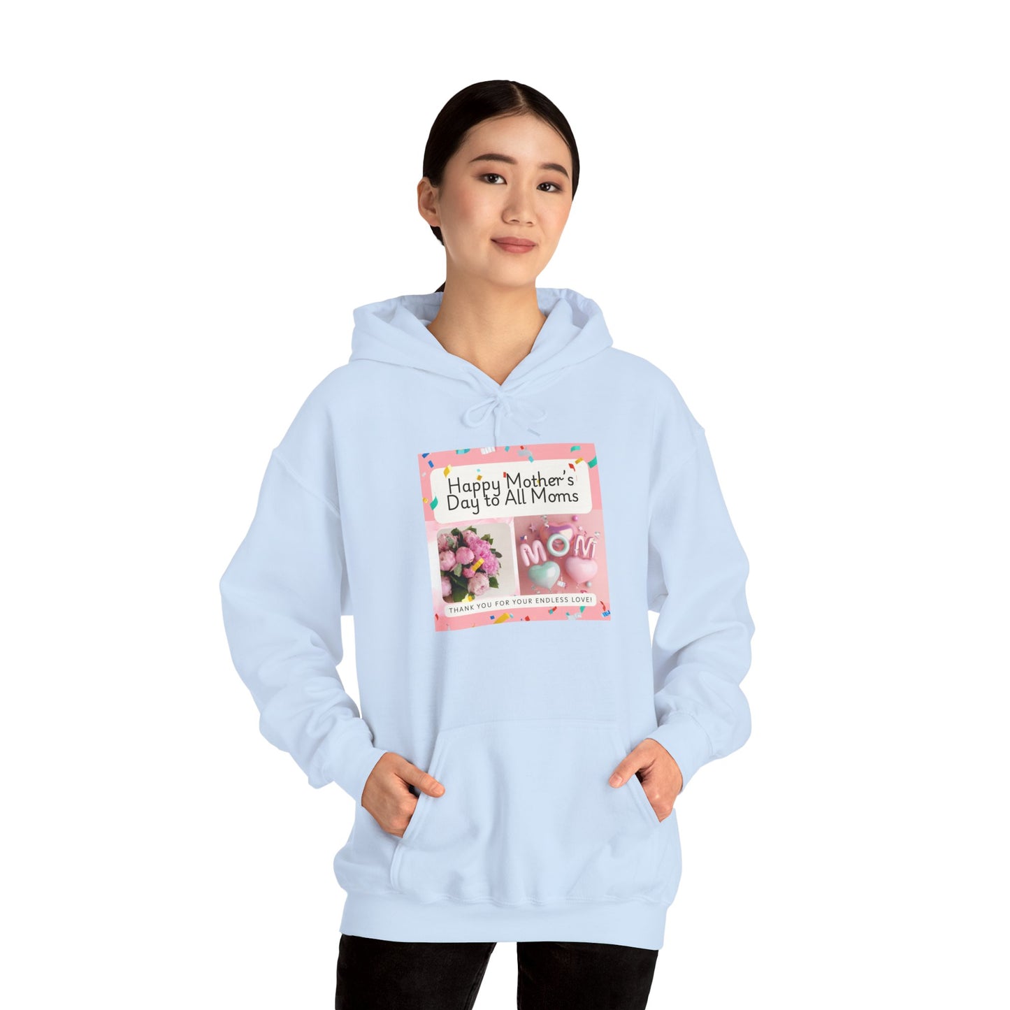 Unisex Hoodie with Custom QR for Mom