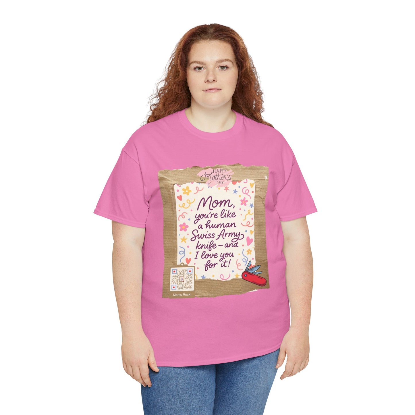 QR Code Tee – Celebrate Her in Style