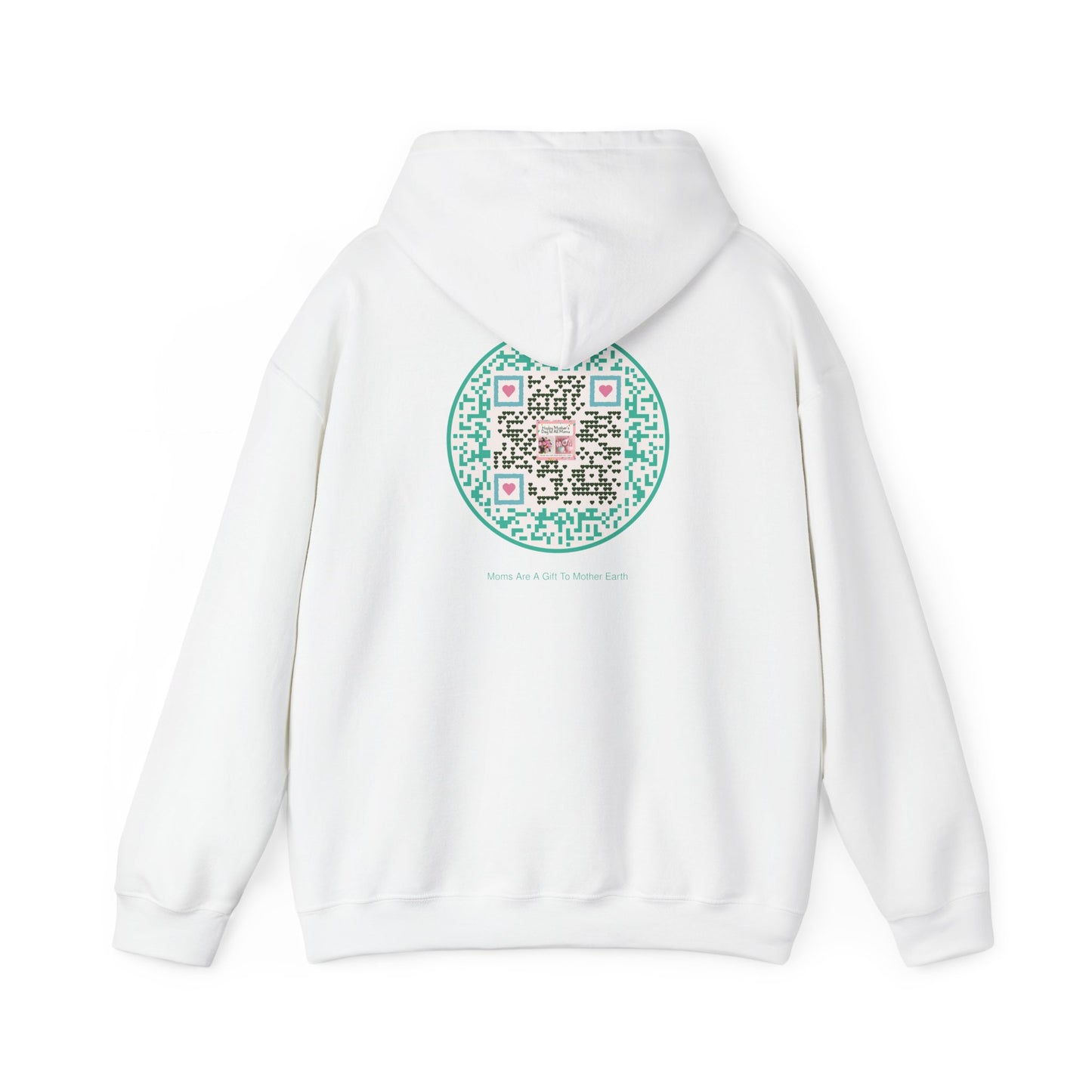 Unisex Hoodie with Custom QR for Mom
