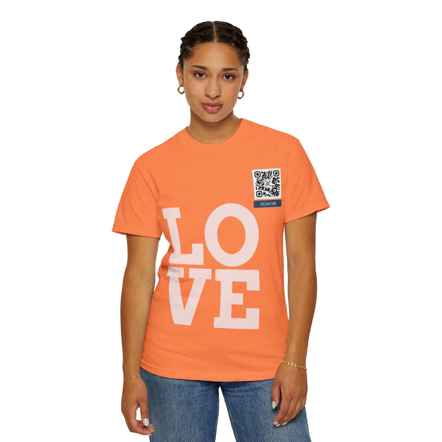 Let Love Lead Unisex Washed Tee