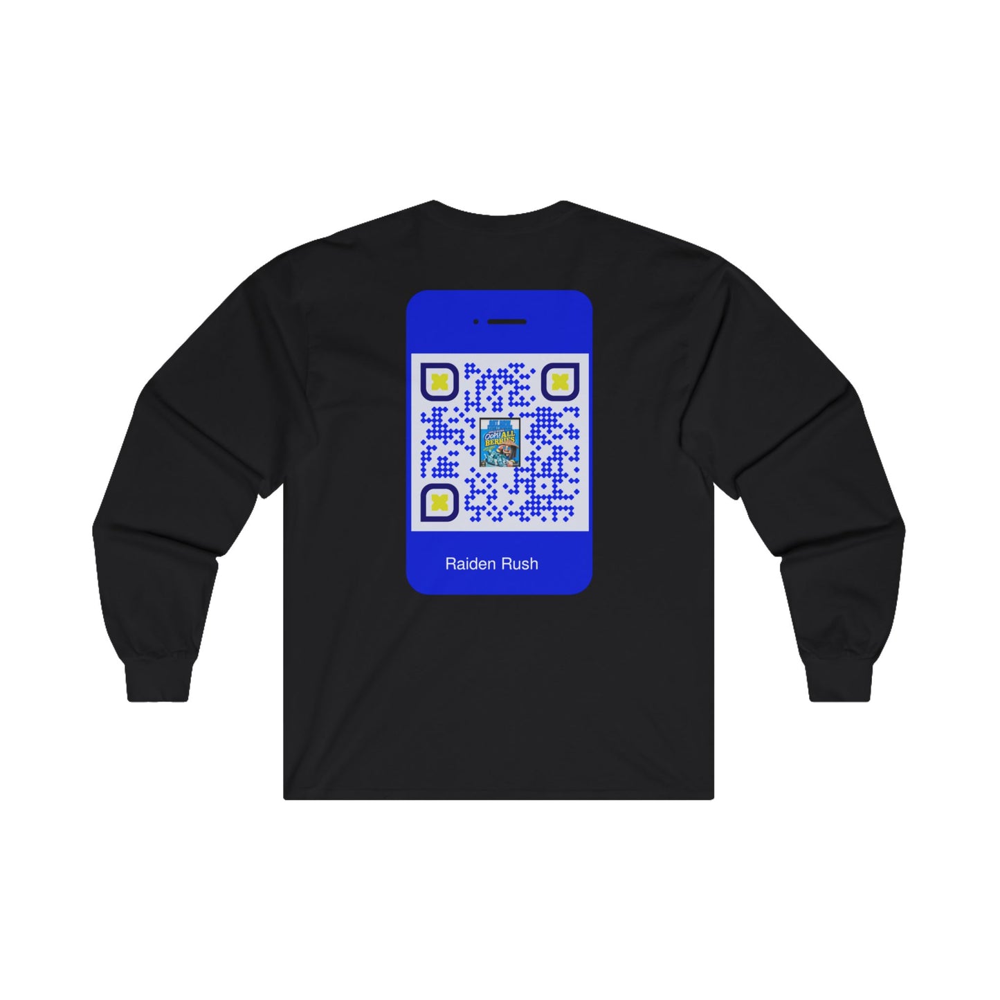 QR Custom "Raiden Rush" Unisex Ultra Cotton Long Sleeve Tee