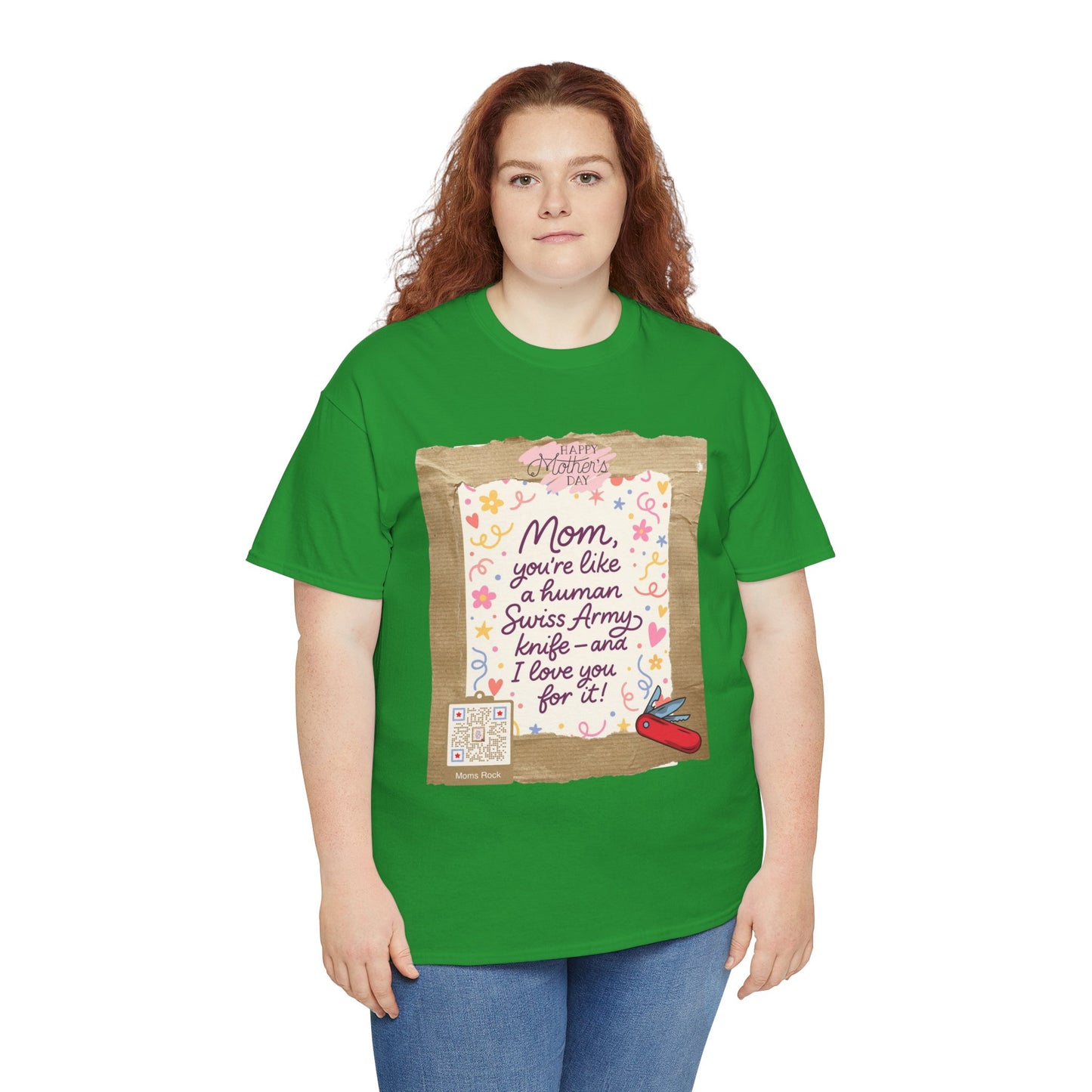 QR Code Tee – Celebrate Her in Style