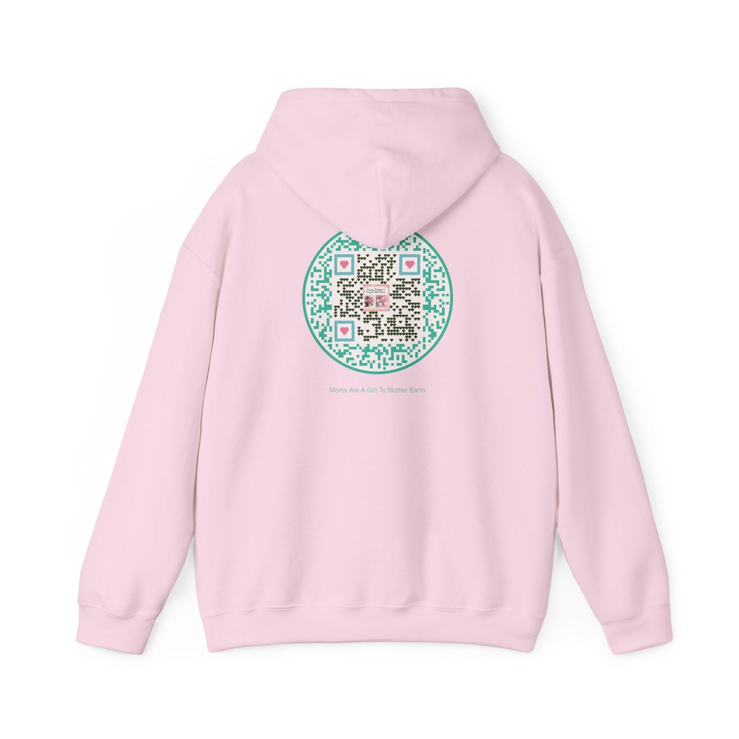 Unisex Hoodie with Custom QR for Mom