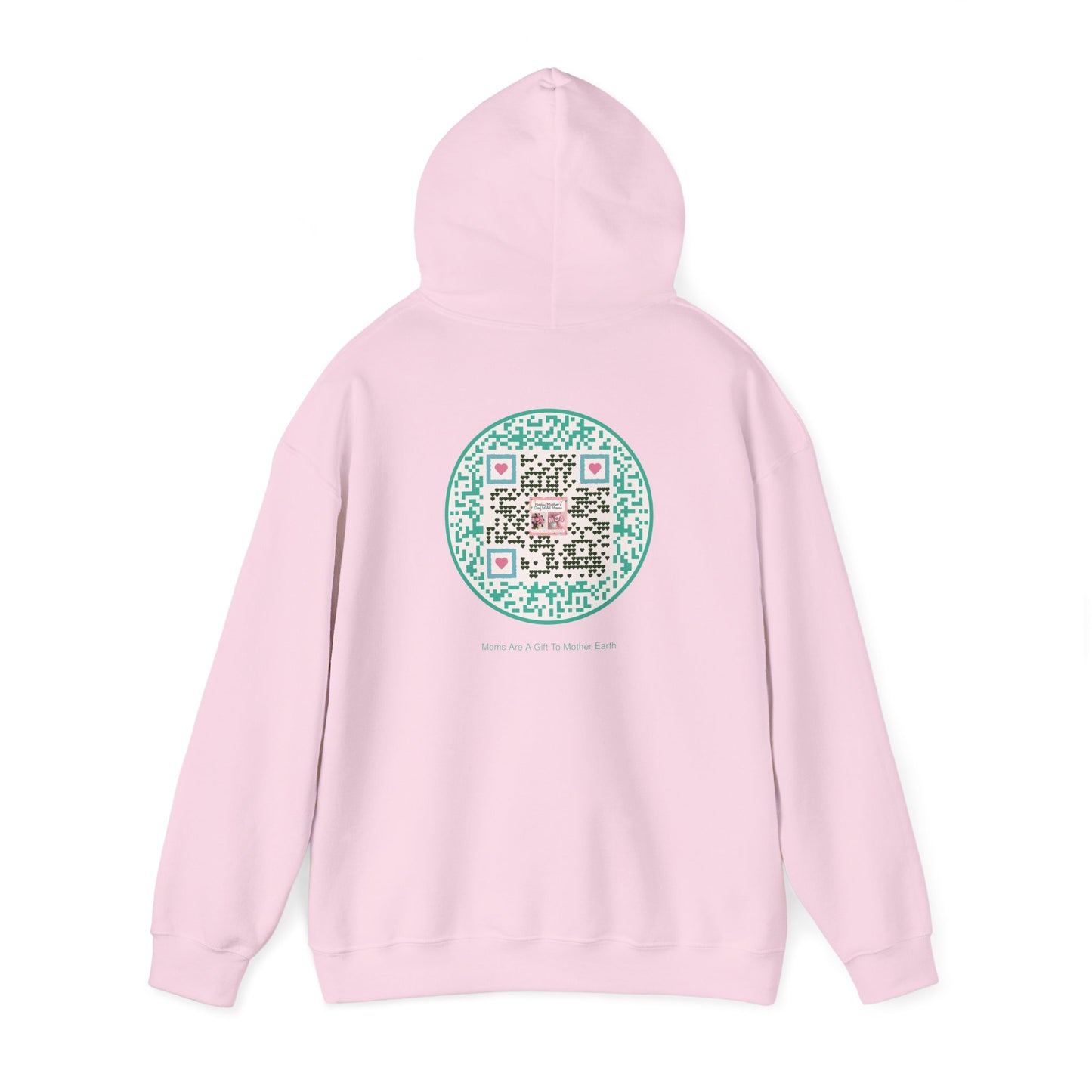 Unisex Hoodie with Custom QR for Mom