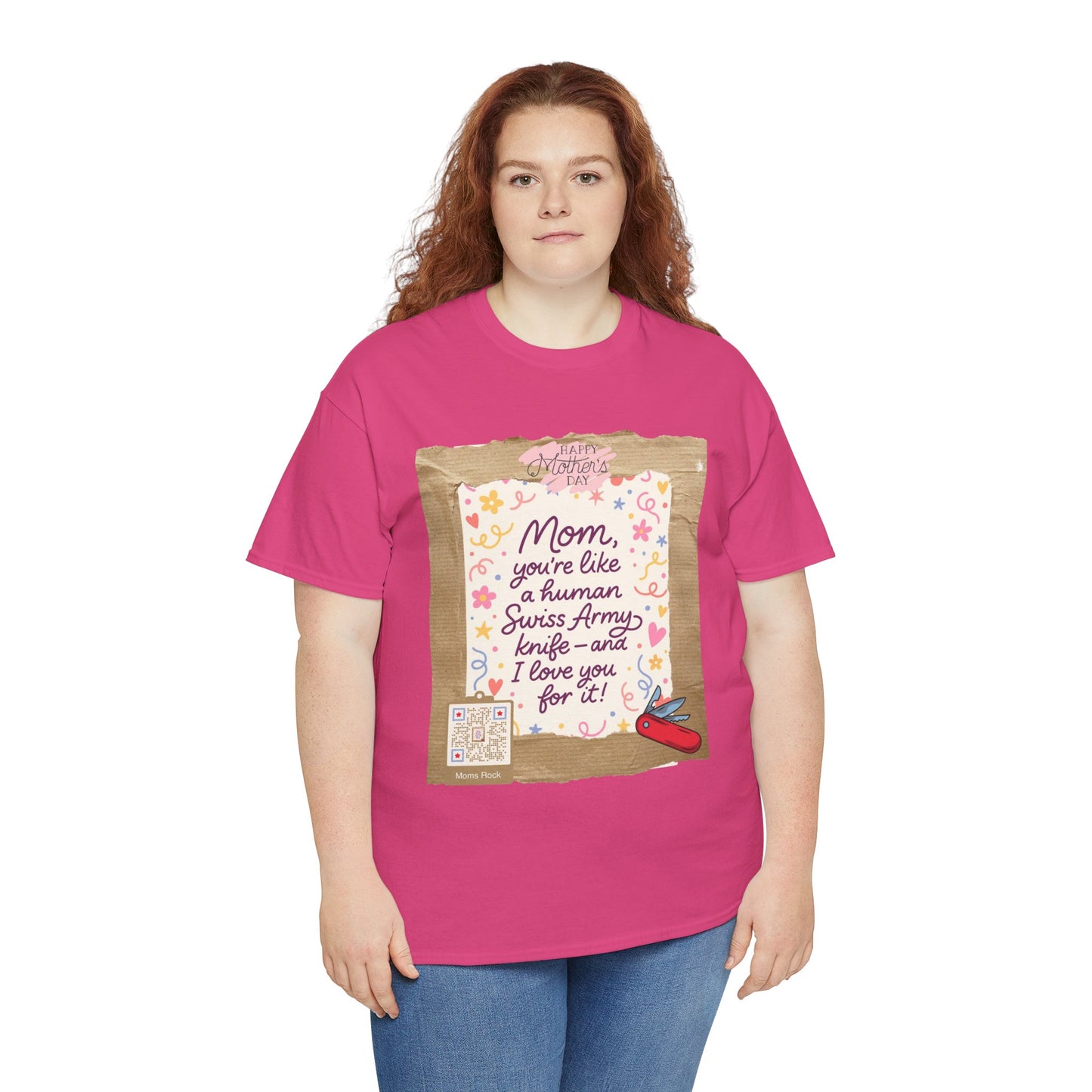 QR Code Tee – Celebrate Her in Style