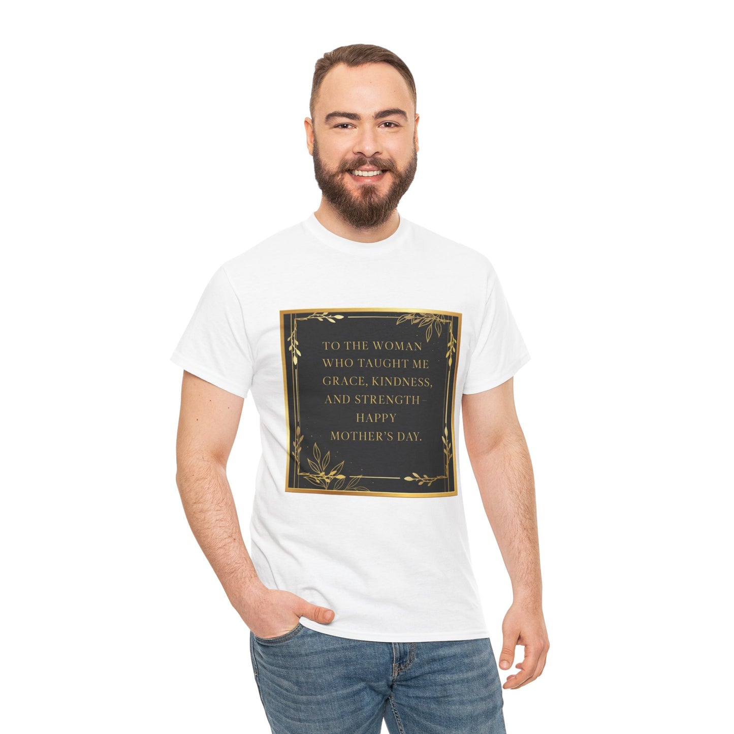 Comfort Tee with a Message for Mom