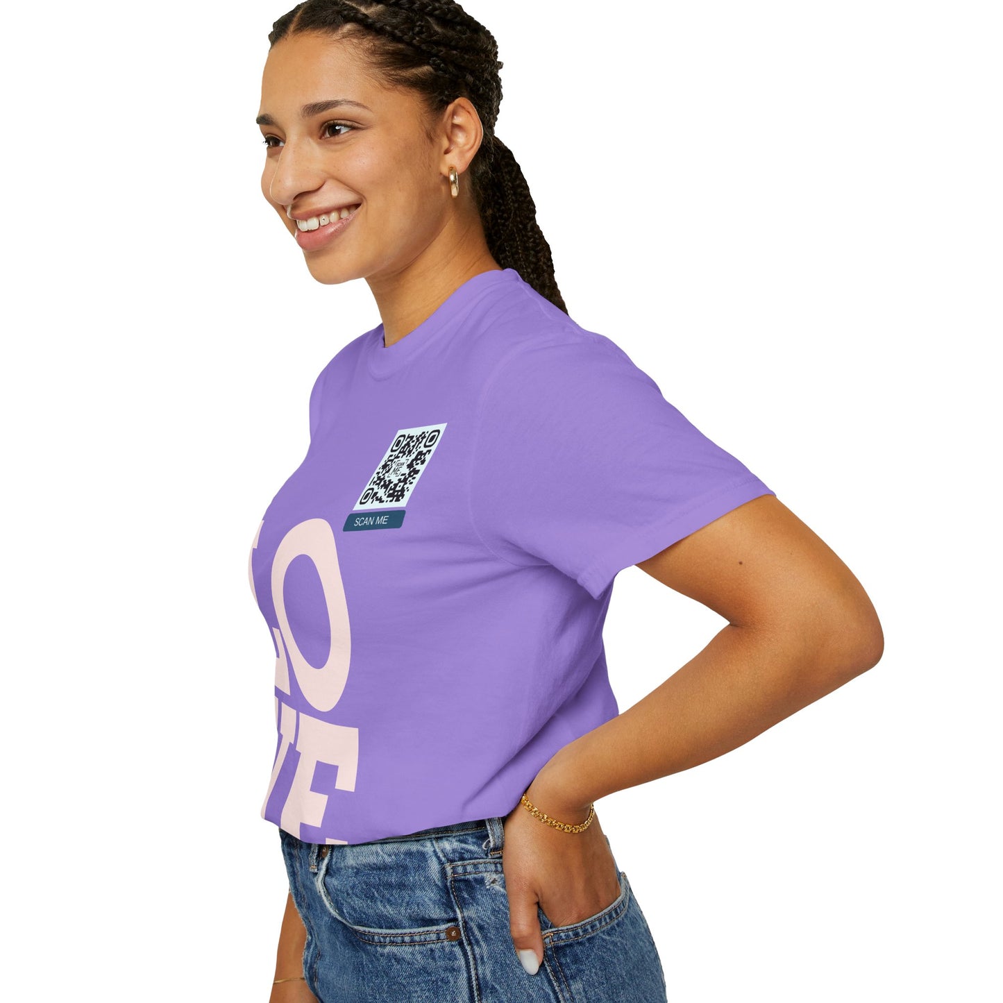 Let Love Lead Unisex Washed Tee