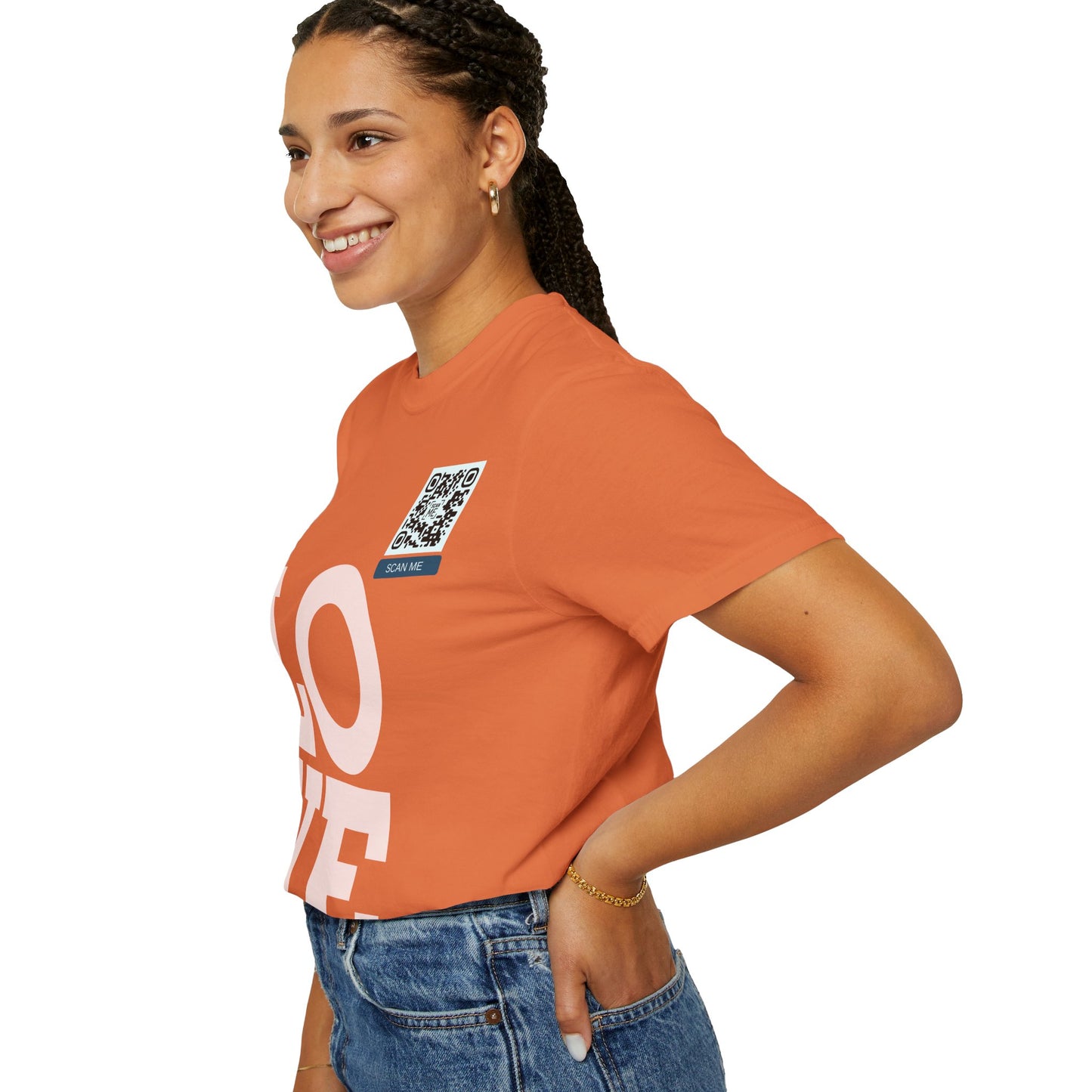 Let Love Lead Unisex Washed Tee