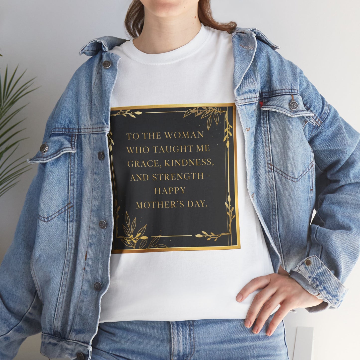 Comfort Tee with a Message for Mom