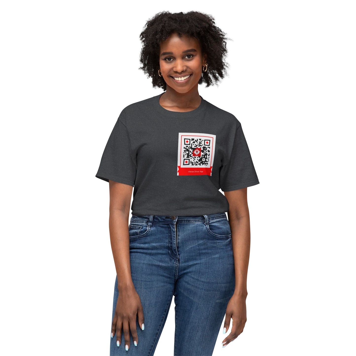 QR Custom "nVerse" Unisex HD Cotton™ T-shirt