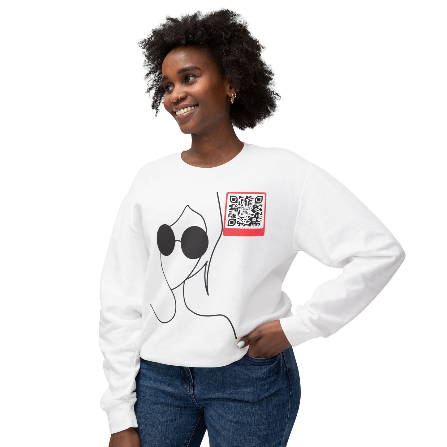 Keep Going – Unisex Lightweight Crewneck Sweatshirt