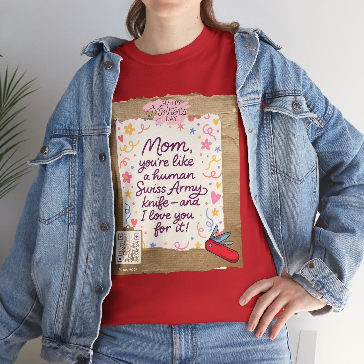 QR Code Tee – Celebrate Her in Style