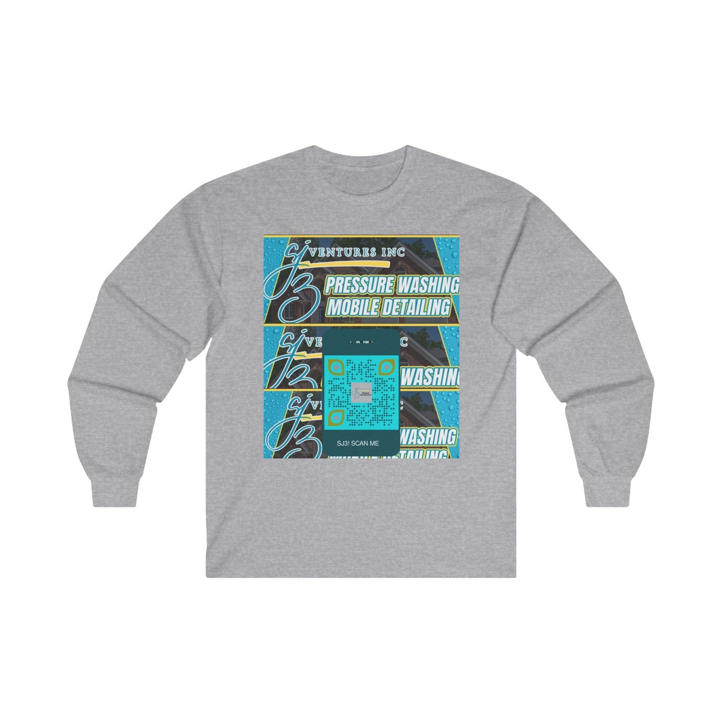 QR Custom "SJ3" Unisex Ultra Cotton Long Sleeve Tee