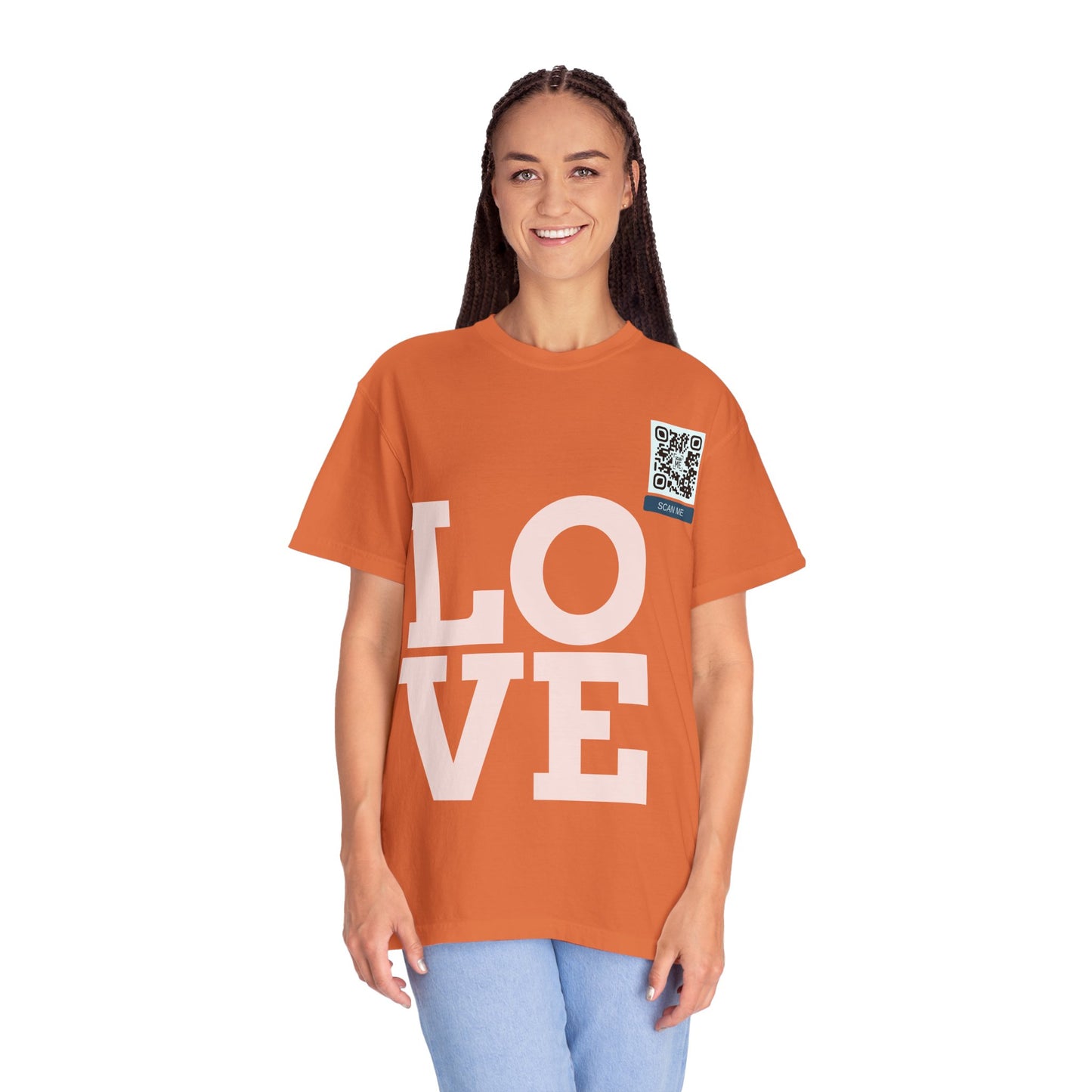 Let Love Lead Unisex Washed Tee
