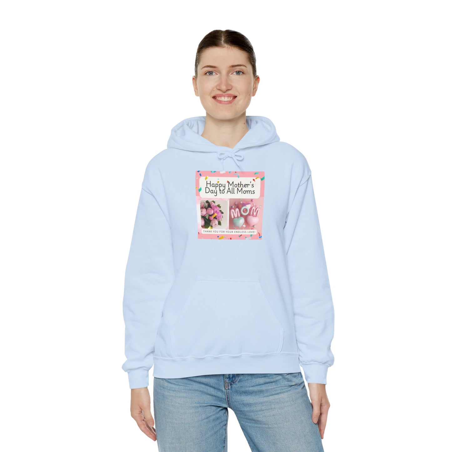 Unisex Hoodie with Custom QR for Mom