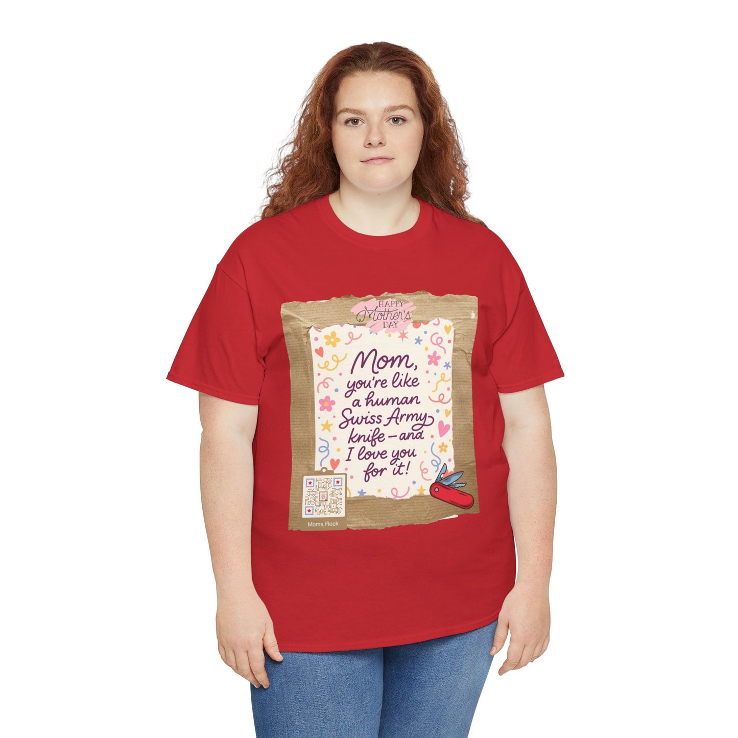 QR Code Tee – Celebrate Her in Style