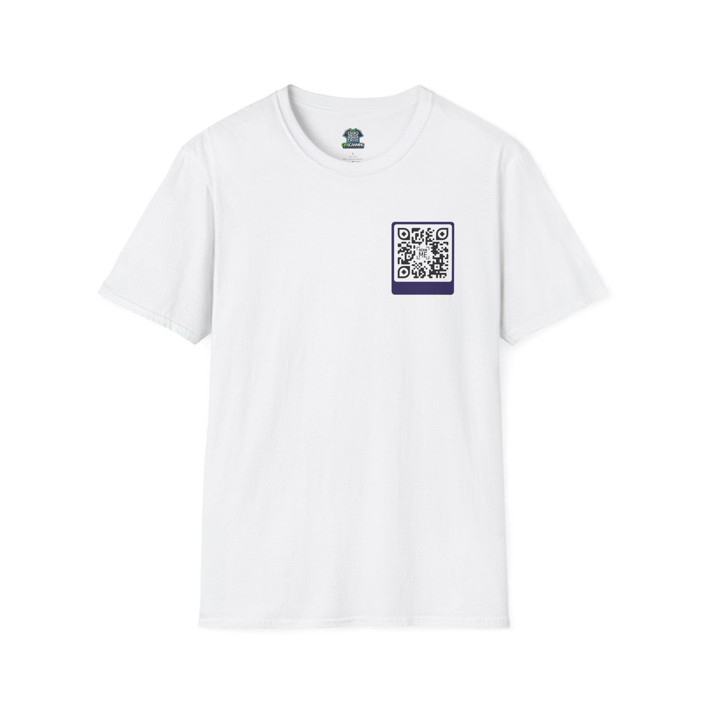 QR Tee shirt - Scannable 'Awesome' Design