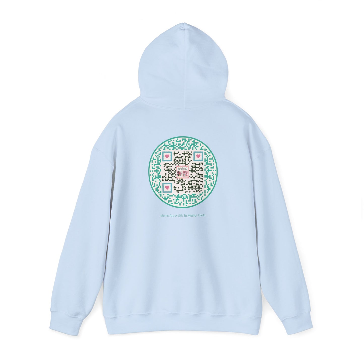 Unisex Hoodie with Custom QR for Mom