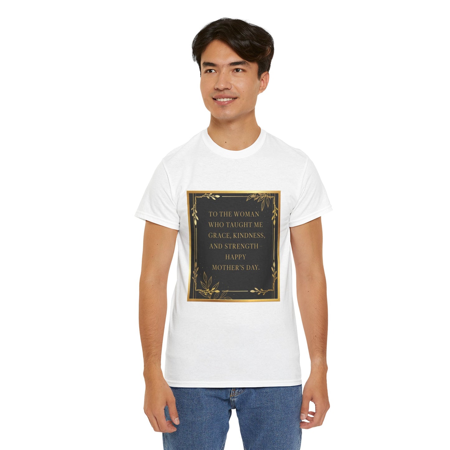 Comfort Tee with a Message for Mom