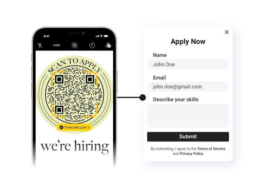 QR Codes for Job Applications