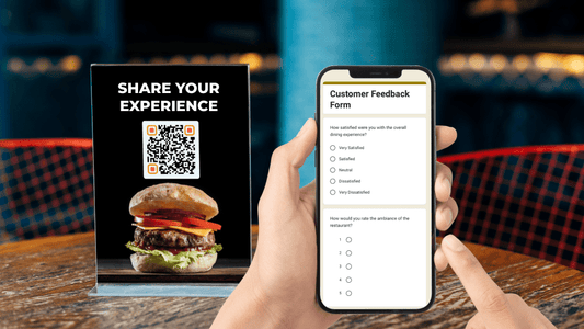 QR Code for Contactless Feedback